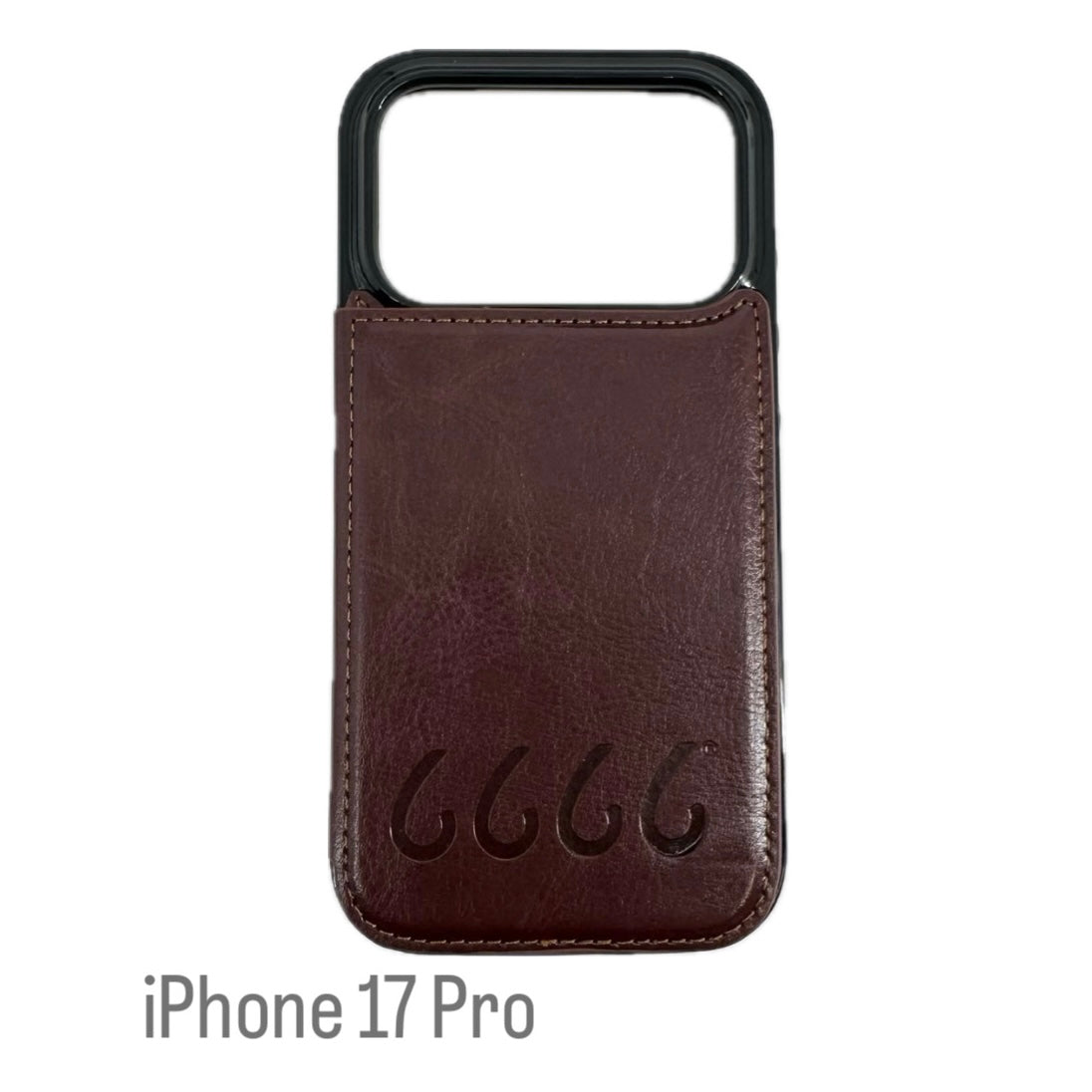 Four Sixes Leather Bookstyle Wallet iPhone Case-Multiple Model Options