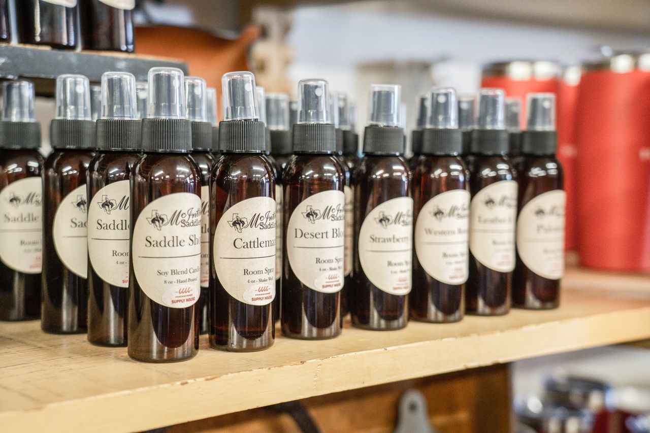 McIntire Saddlery Room Spray- 8 Scent Options