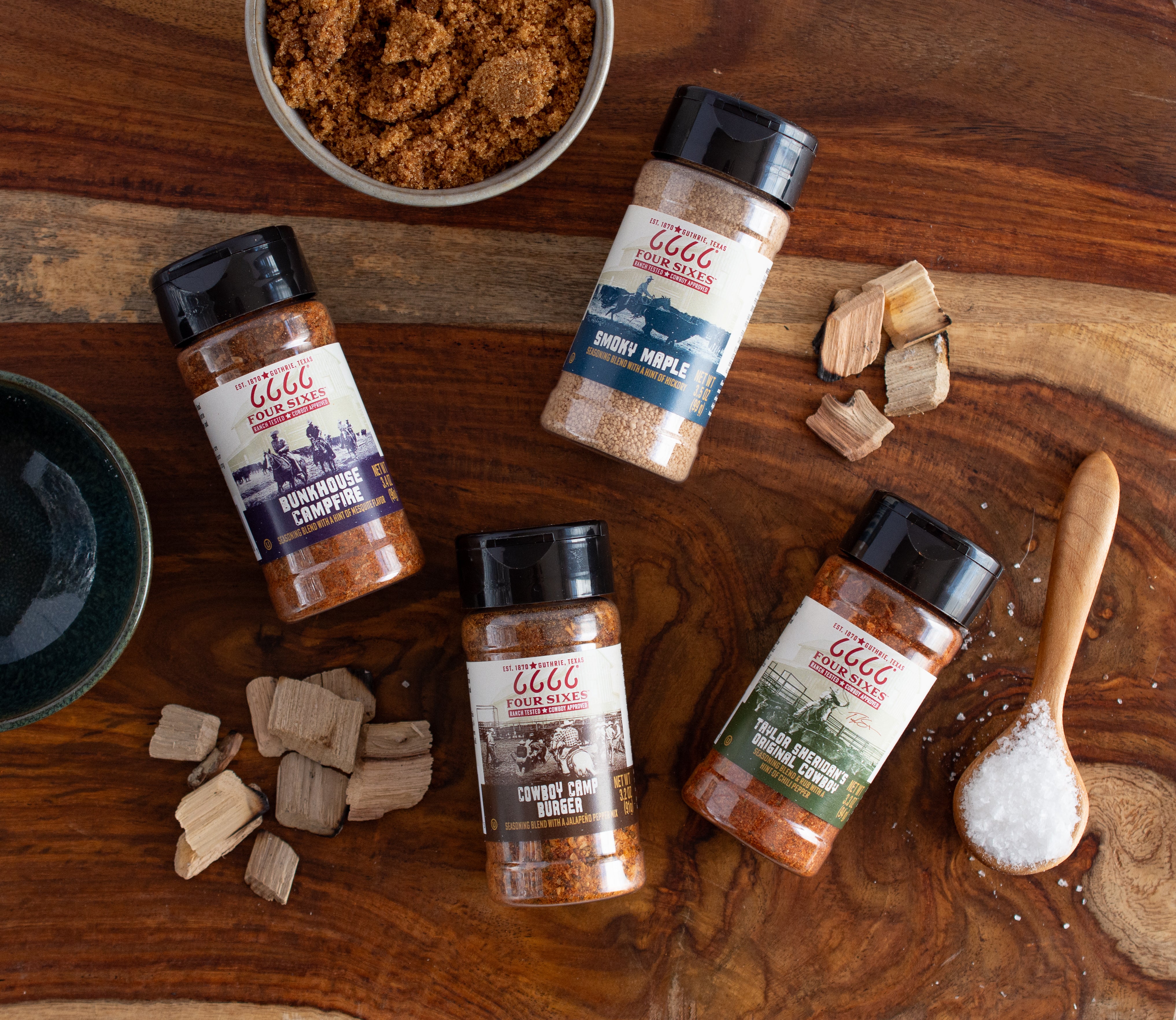 Four Sixes Taylor Sheridan's Original Cowboy Seasoning
