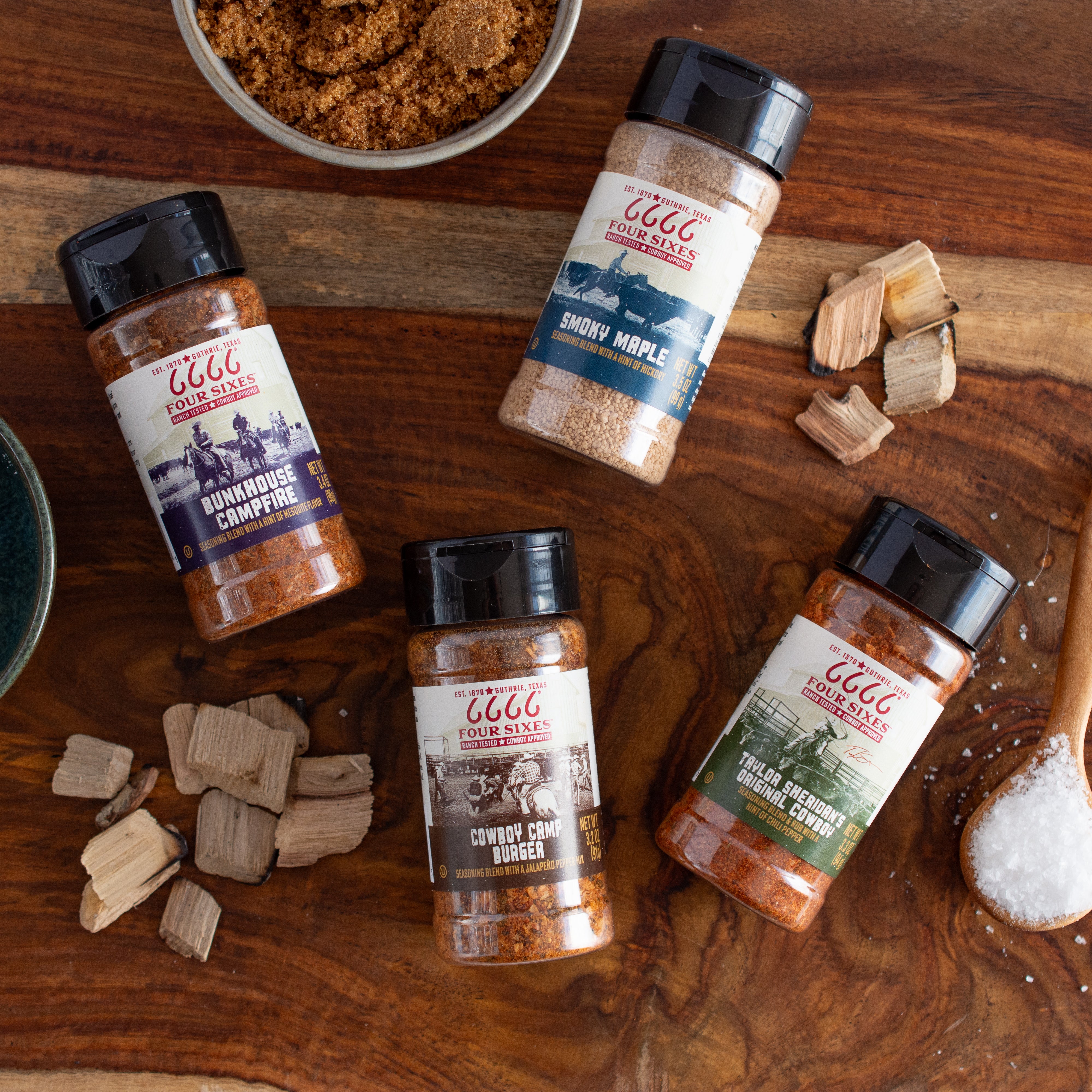 Four Sixes Cowboy Camp Burger Seasoning