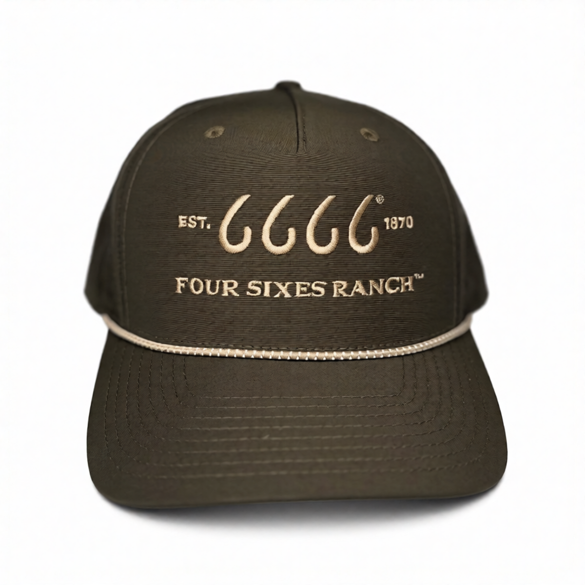 Four Sixes Ranch Performance Rope Cap