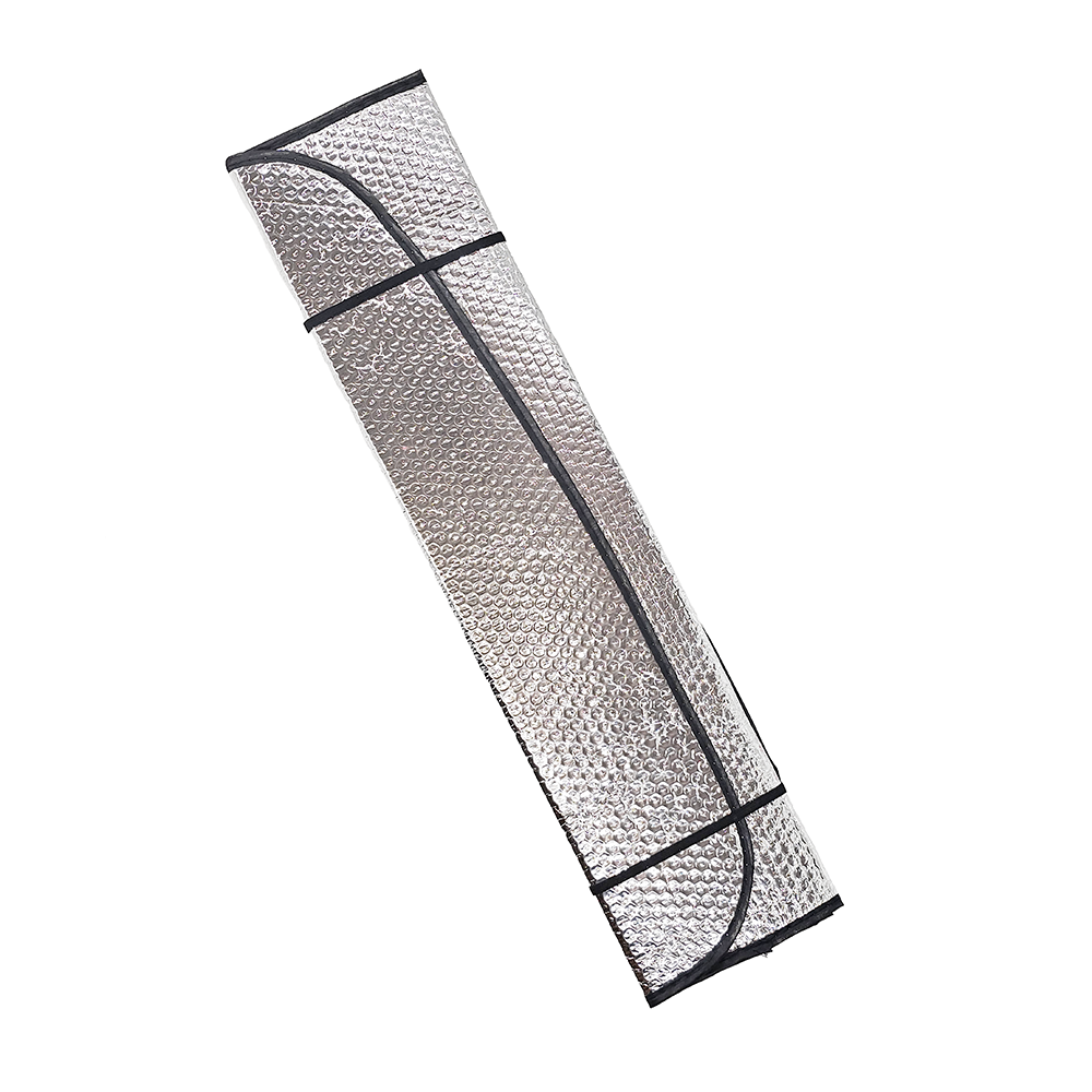 6666 Accordion Windshield Visor Folded