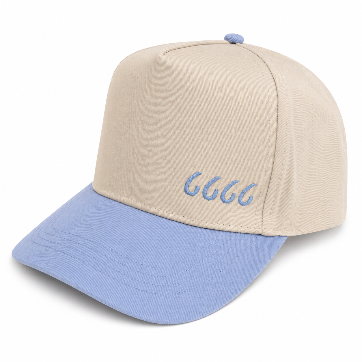 5 Panel Cotton Two-Tone Cap