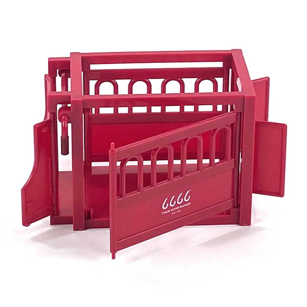 Four Sixes Black Angus Ranch Set Chute