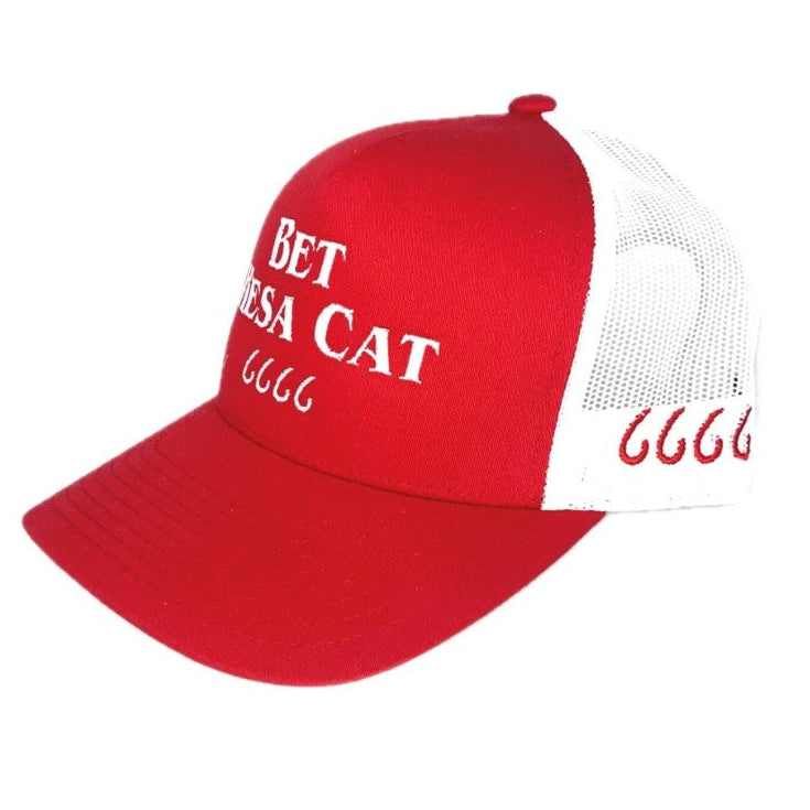 Bet Hesa Cat Stallion Cap - Red/White