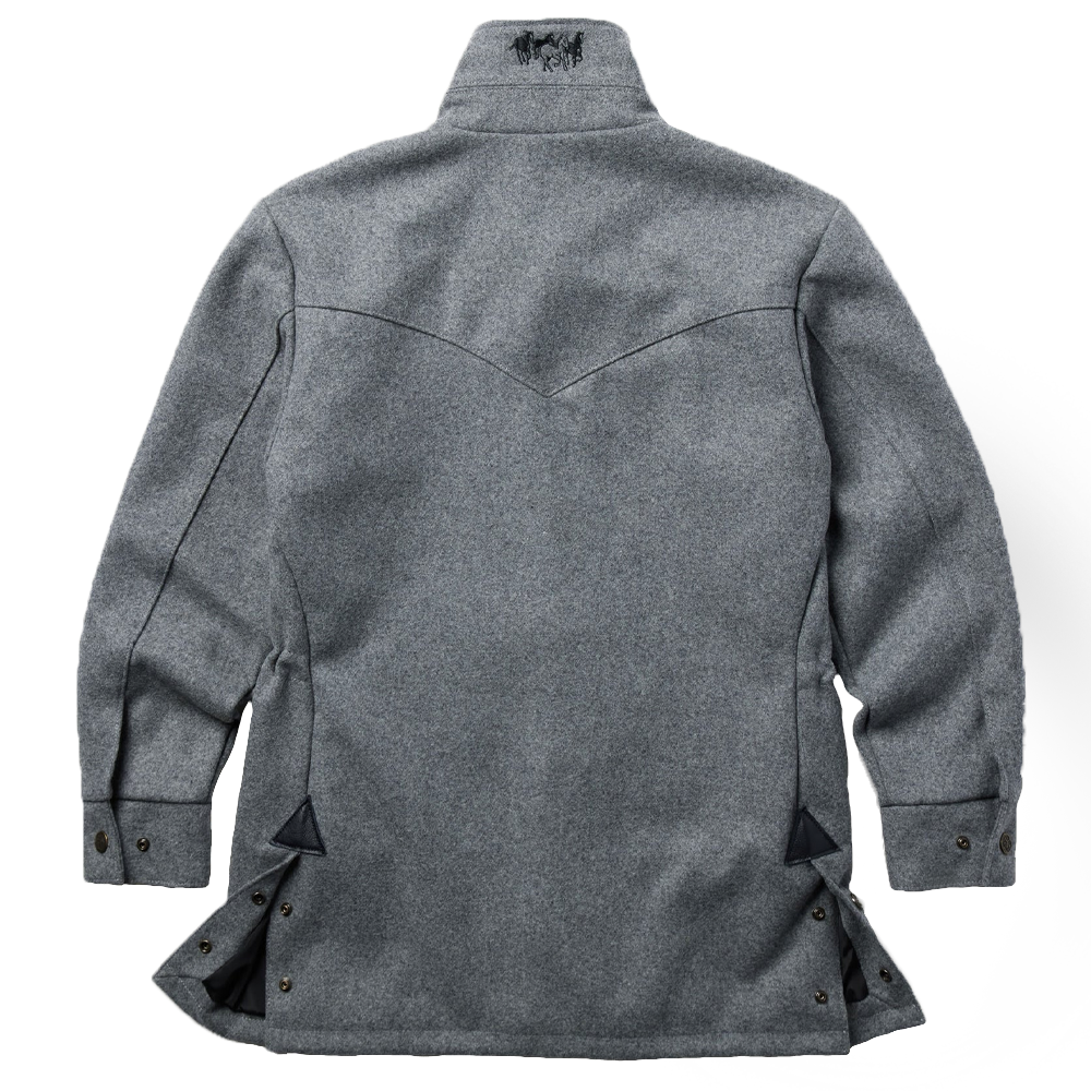 Schaefer Women's Wool Big Country Rancher Back- Heather Gray