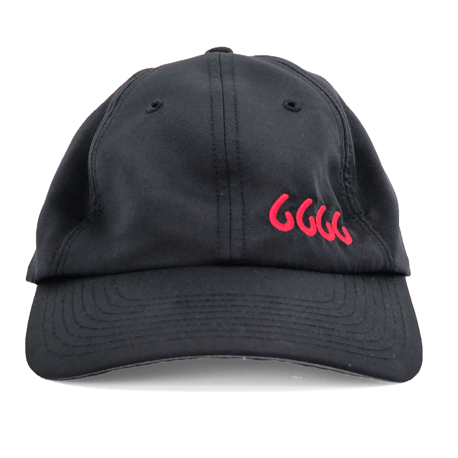 Four Sixes Black Golf Cap