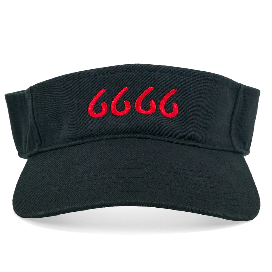 Four Sixes Visor - Black