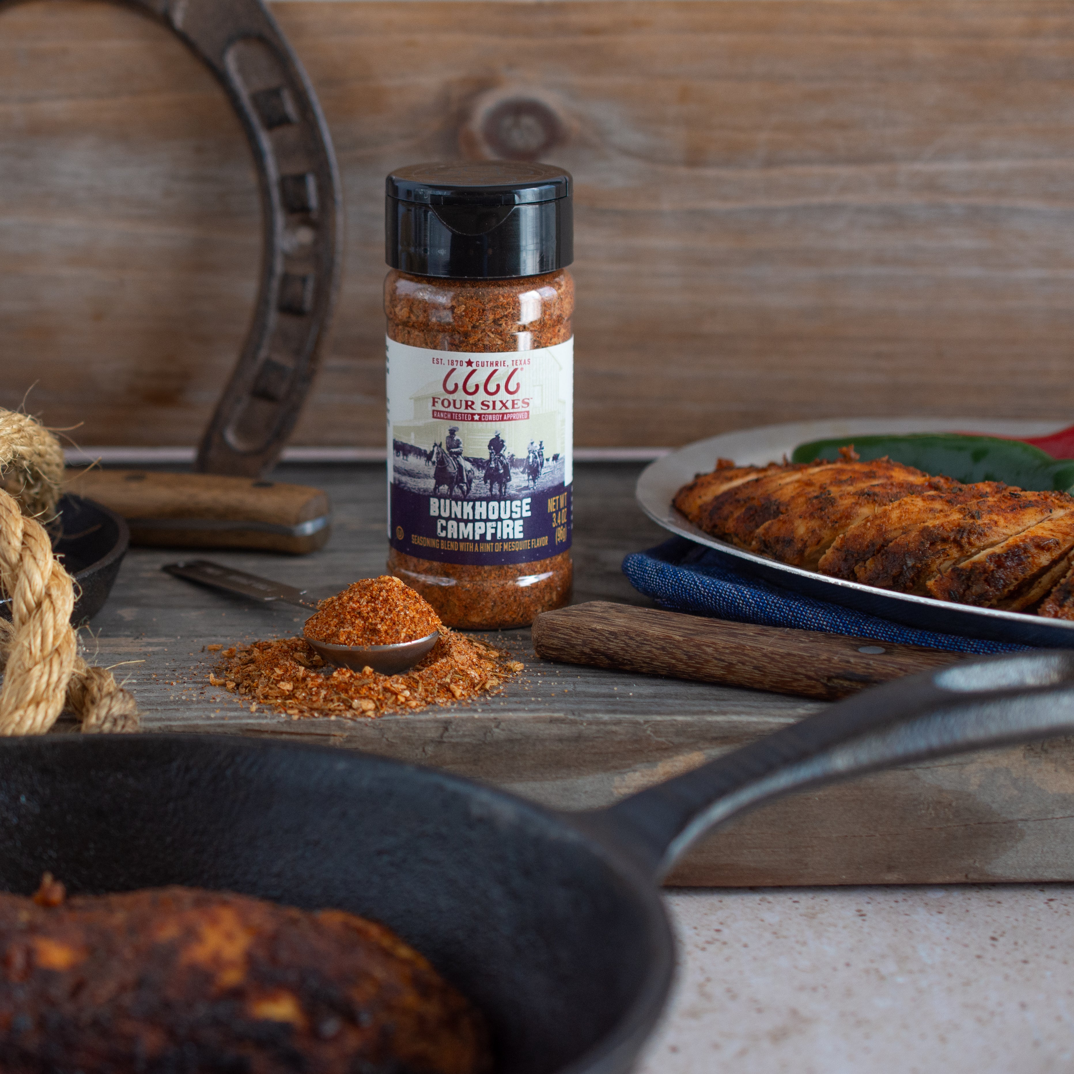 Four Sixes Bunkhouse Campfire Seasoning