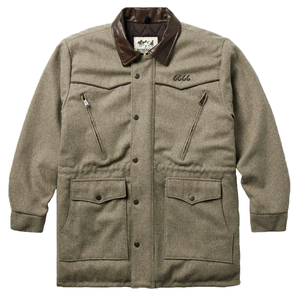 Schaefer Cattle King Wool Coat Taupe