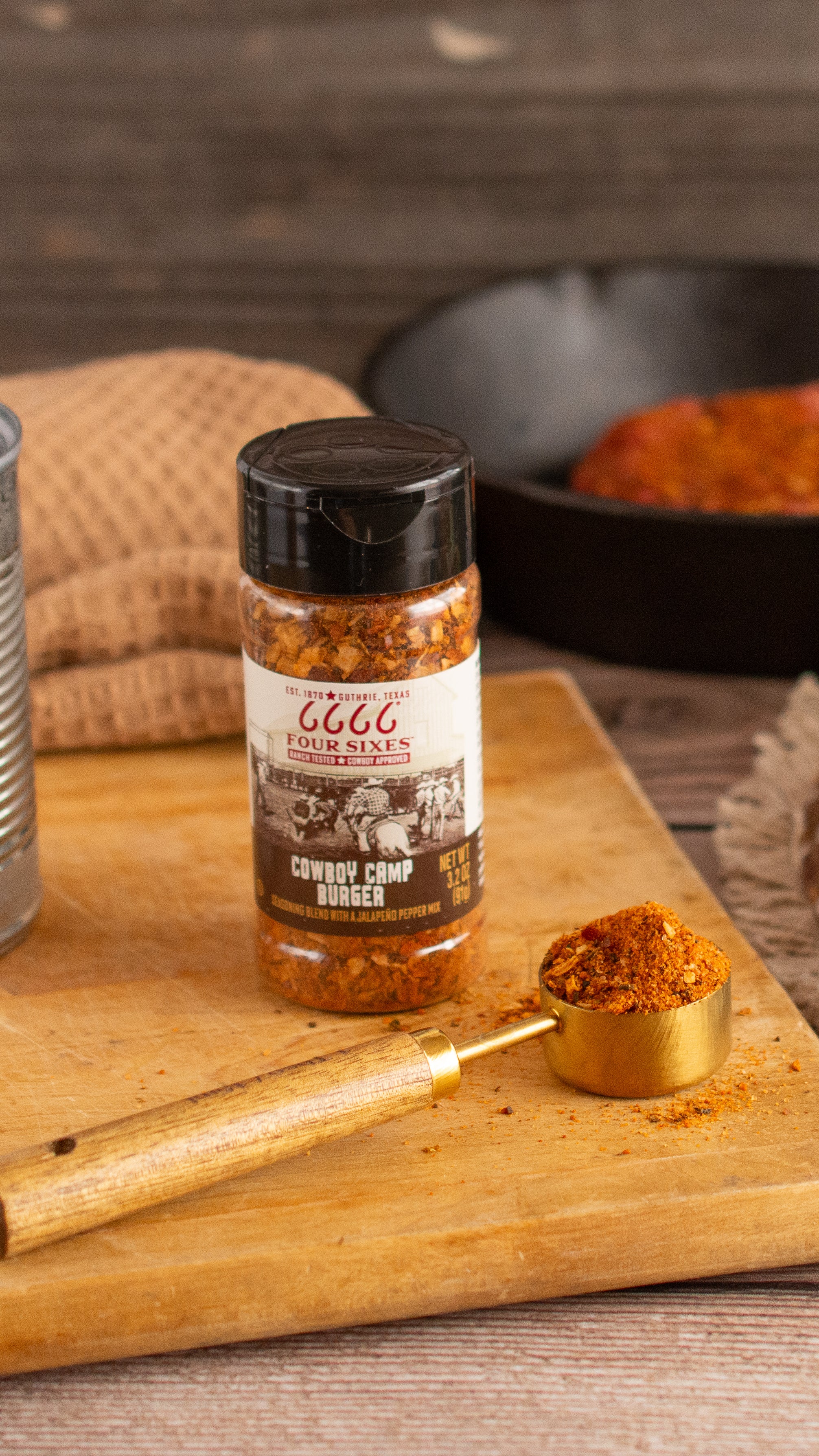 Four Sixes Cowboy Camp Burger Seasoning