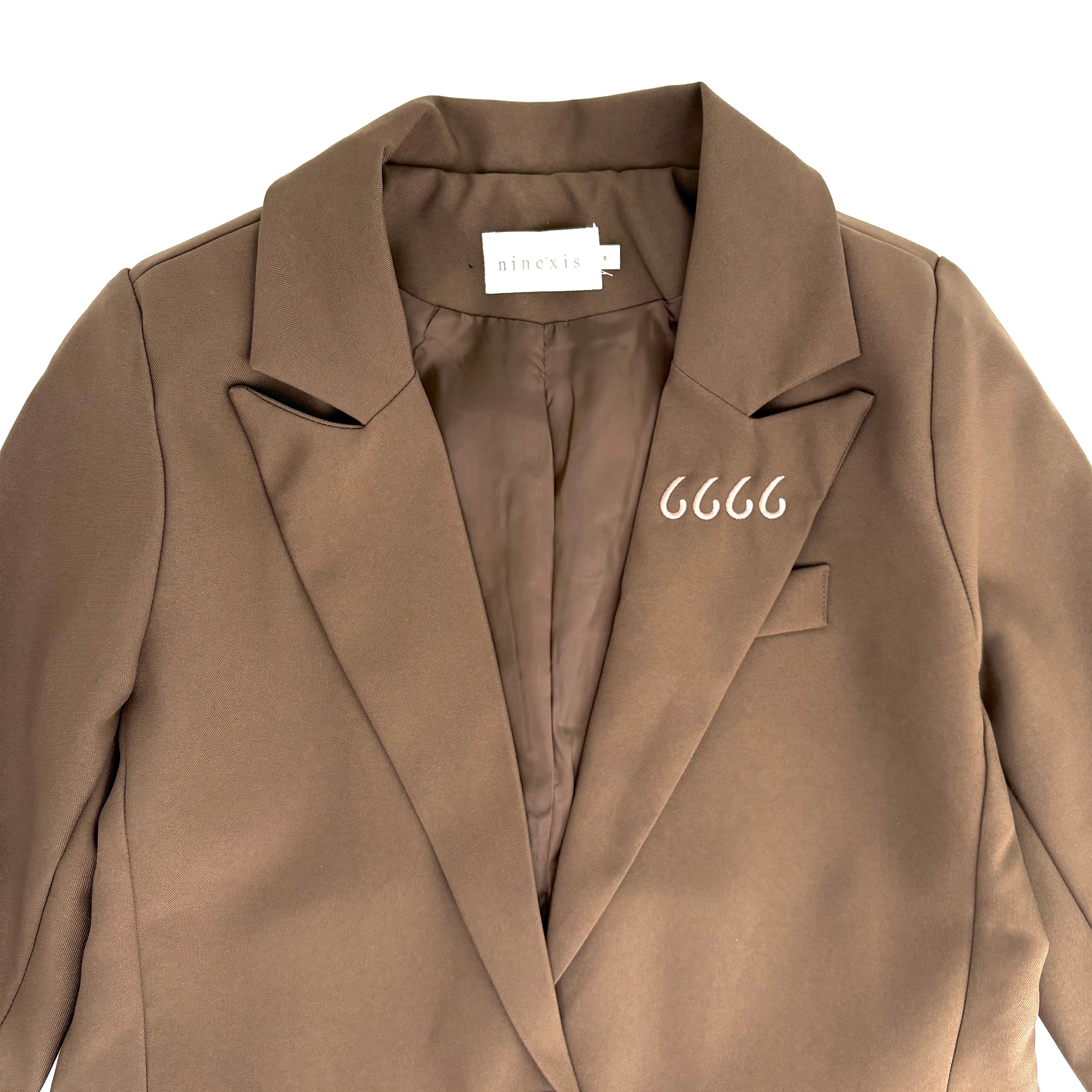 Single Button Women's Blazer