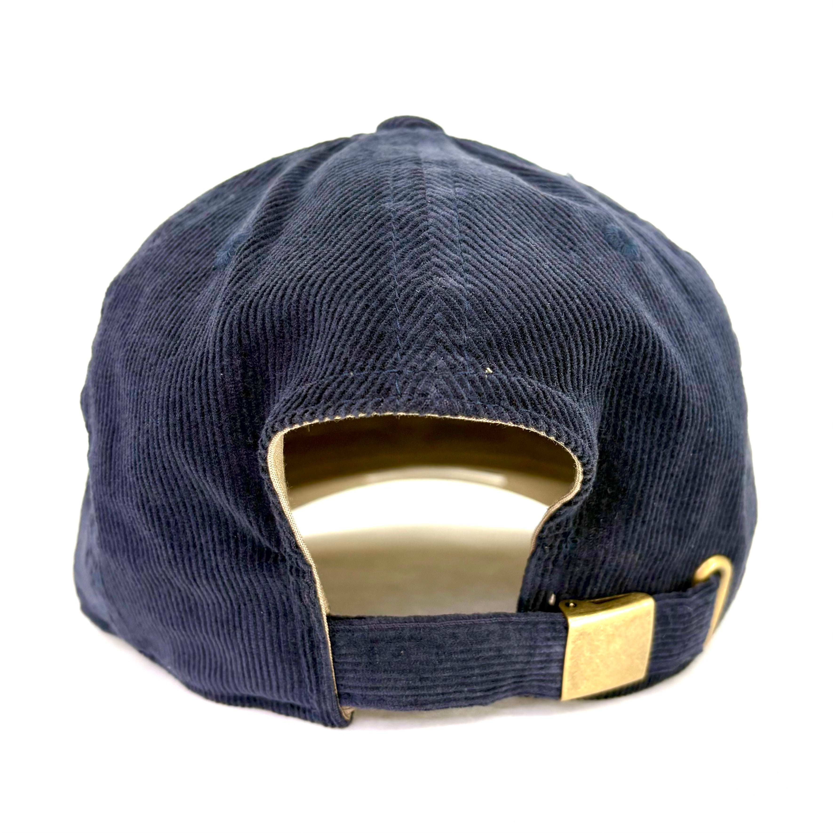 Corduroy Dad Cap Navy