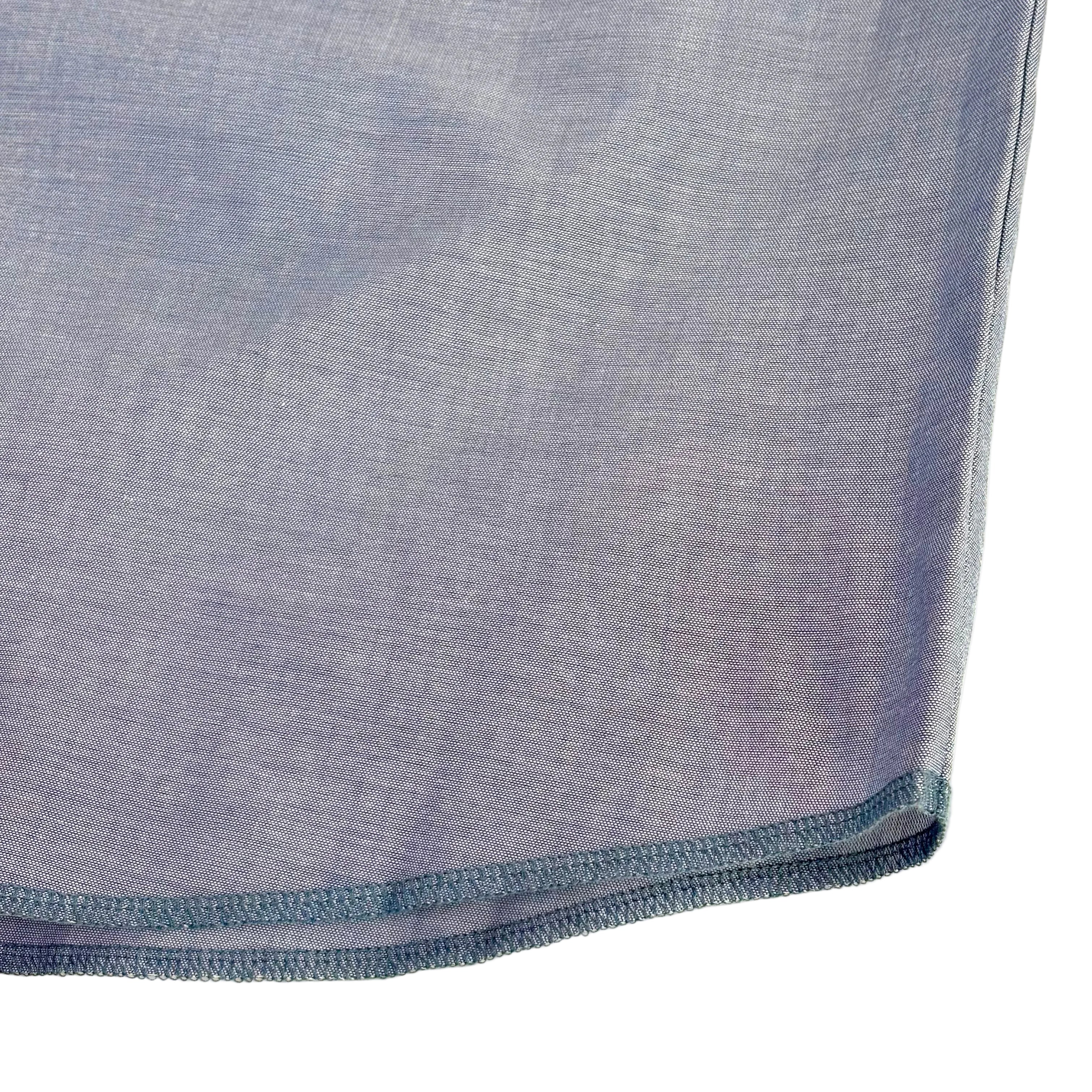 Wrangler Men's Long Sleeve Chambray Snap Shirt