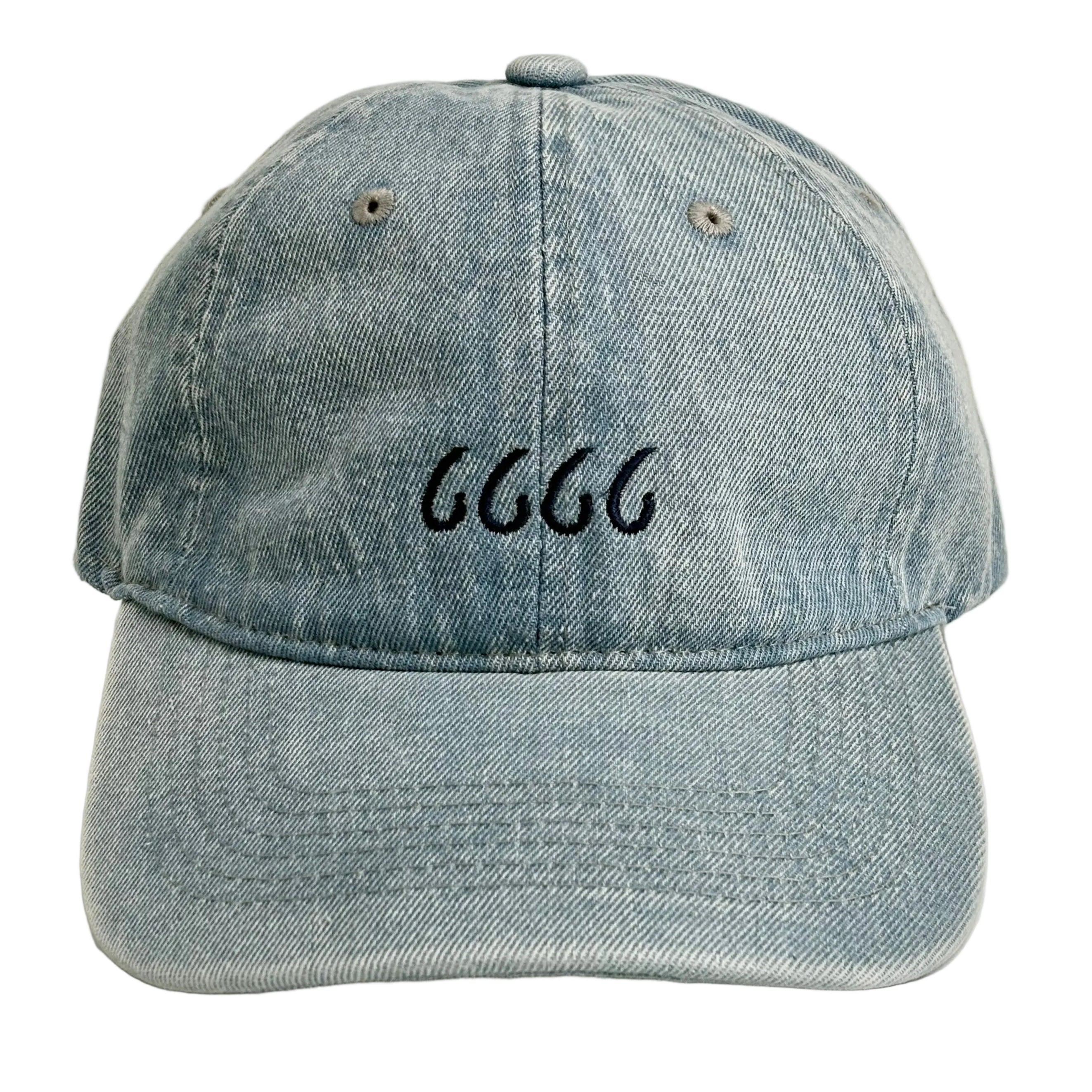 Light Denim Washed Cap