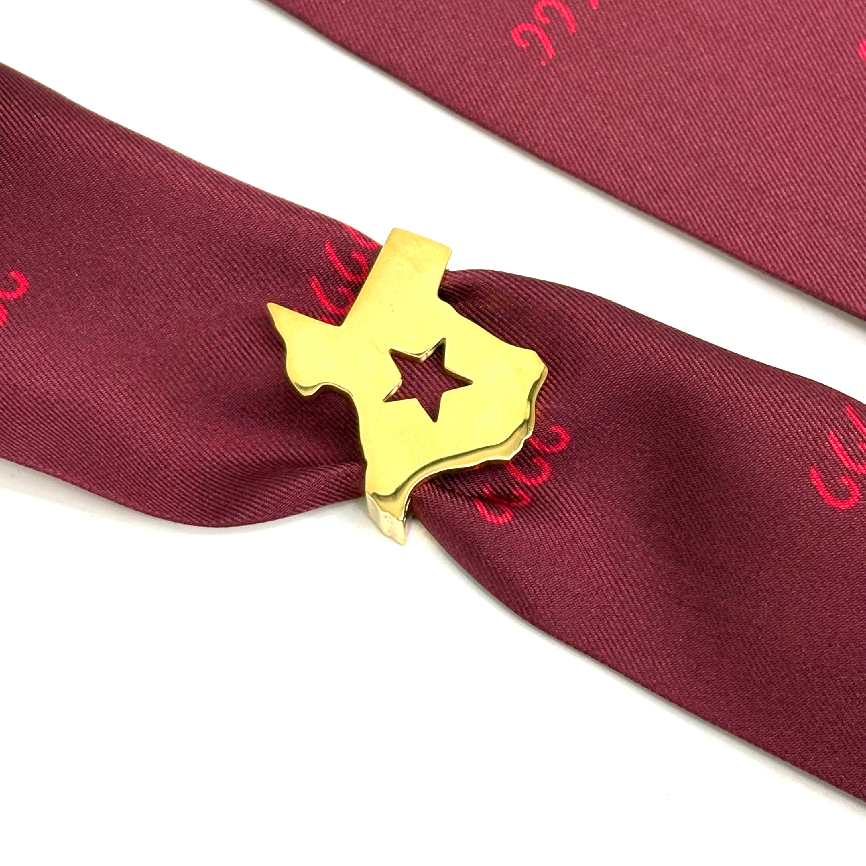 Texas Star Skinny Scarf Slide