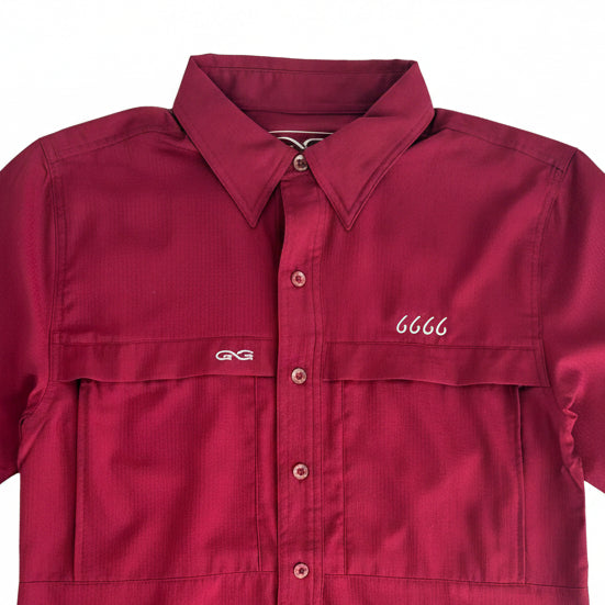 GameGuard Oxblood Scout Shirt- Short Sleeve