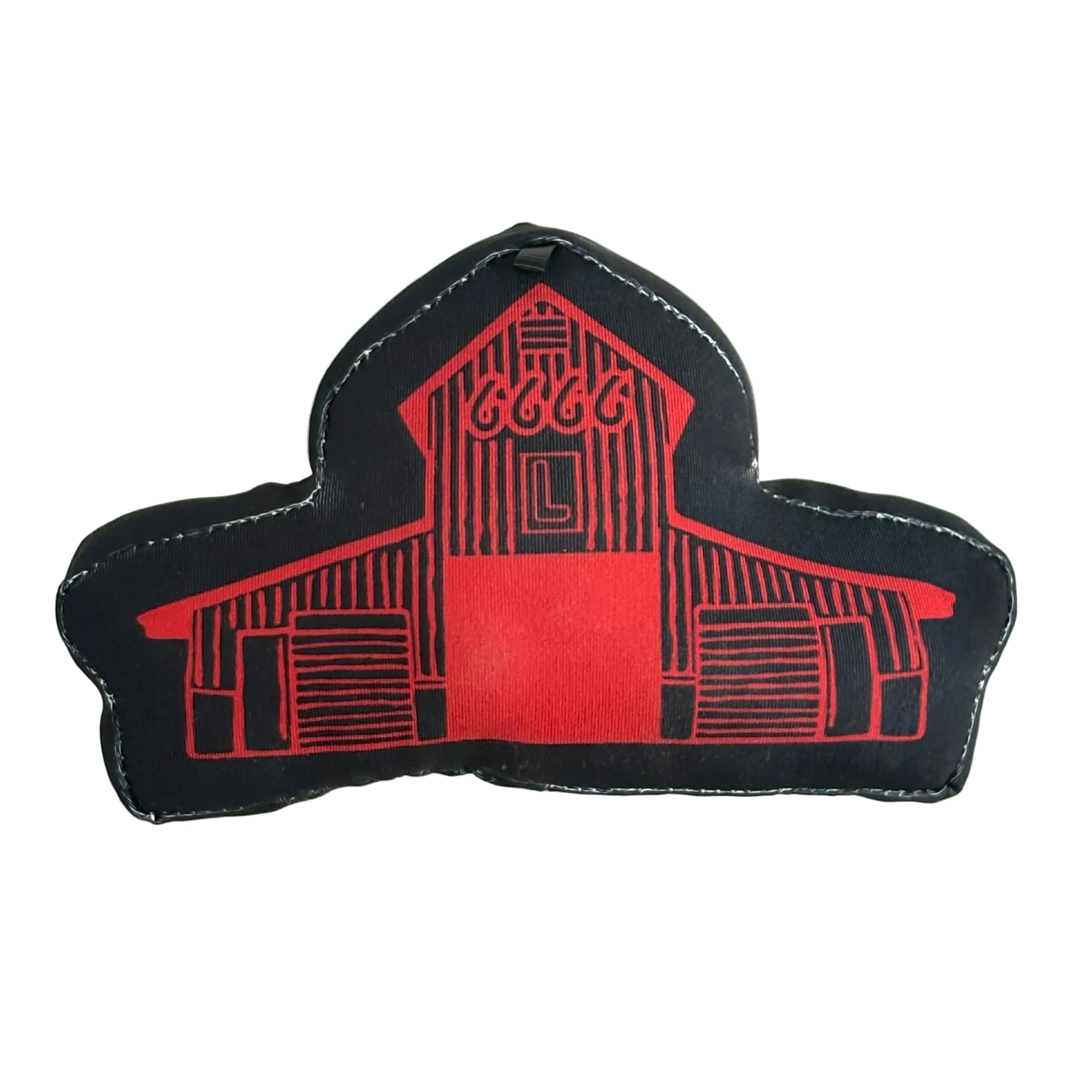 L Barn Squeaky Dog Toy