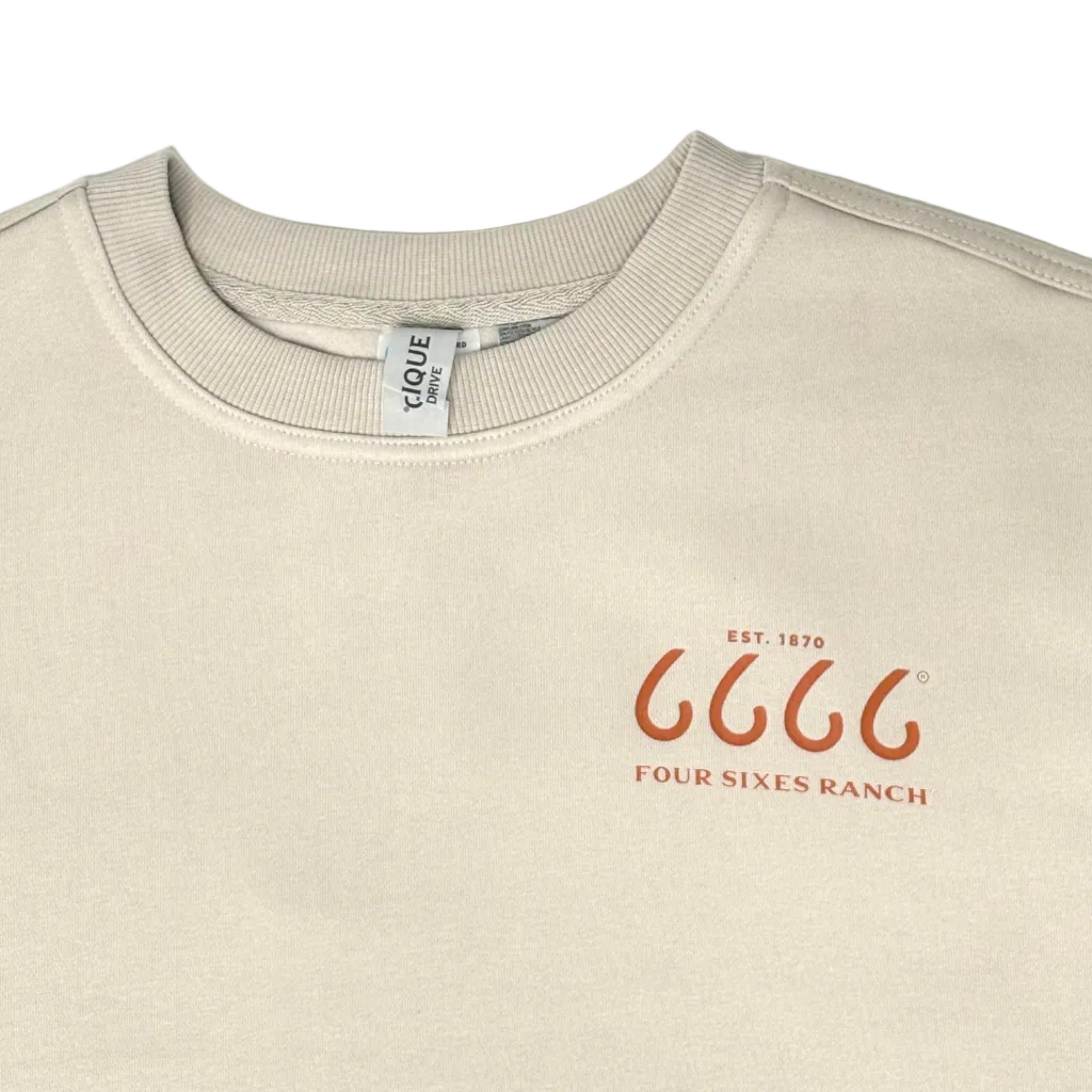 L Barn Cropped Graphic Sweatshirt