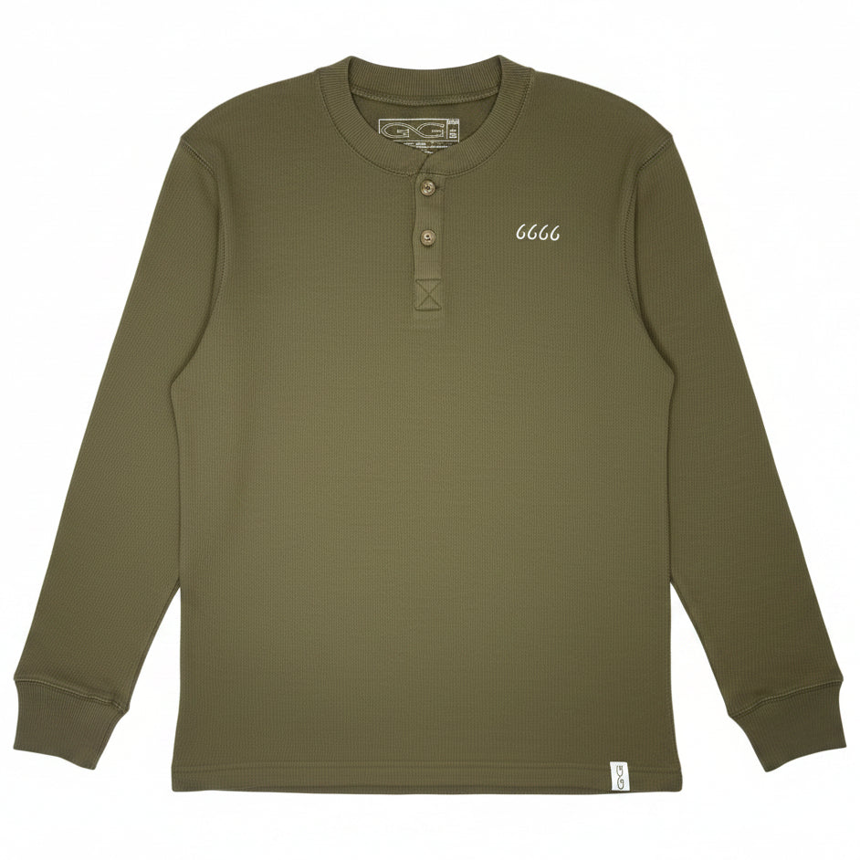 Men's Gameguard Agave Tracker Long Sleeve Henley