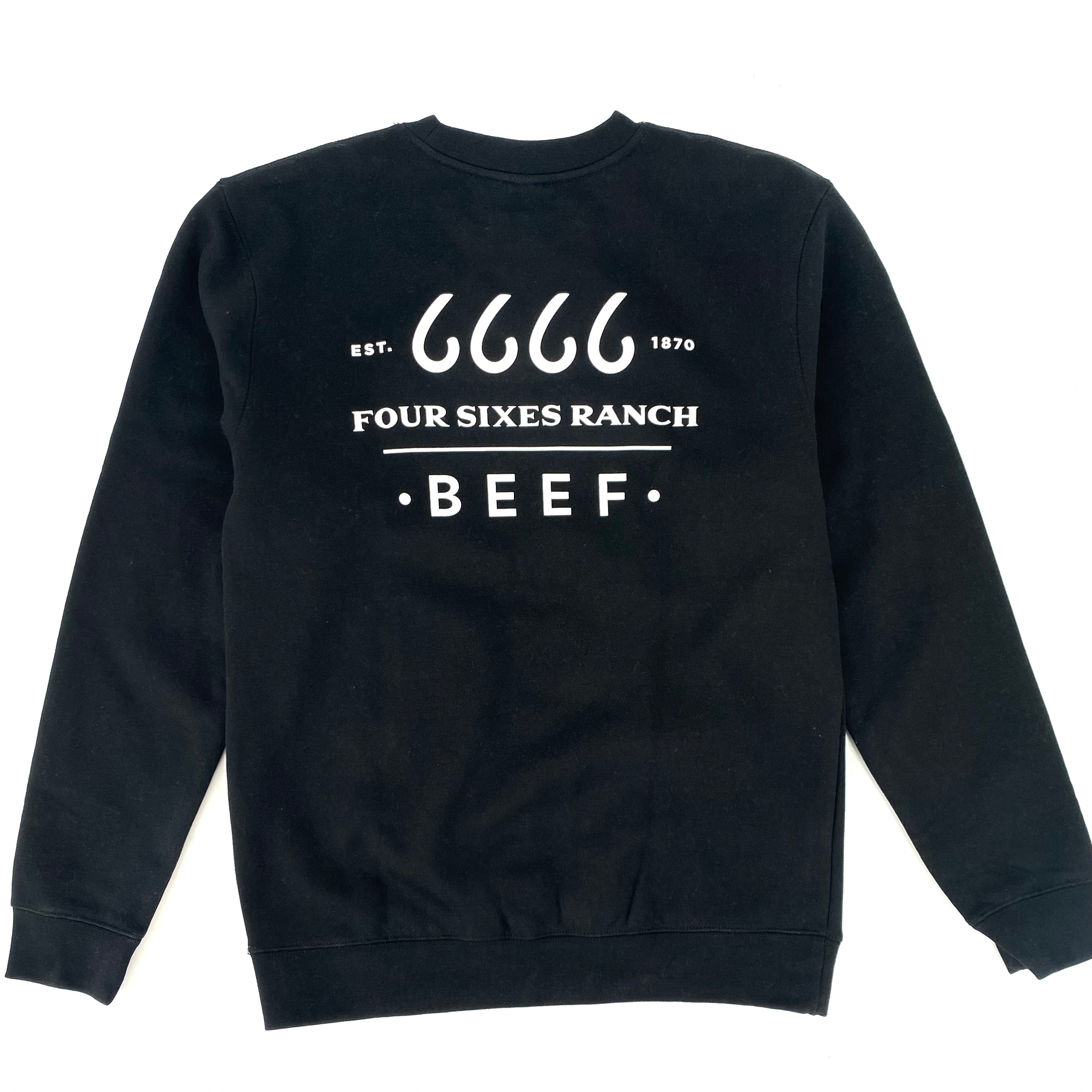 *SALE* Beef Crewneck Sweatshirt-Black