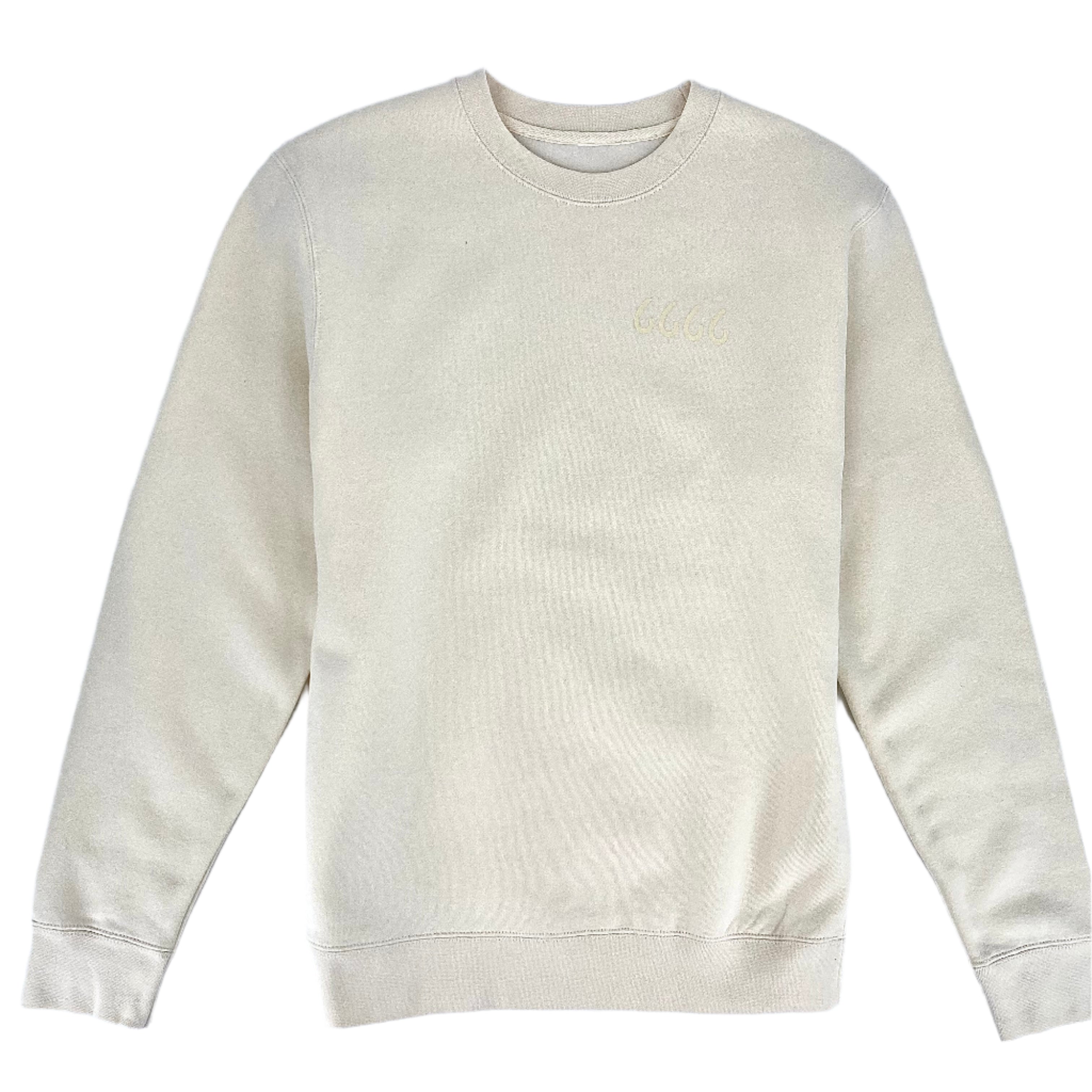 *SALE* Tone on Tone Sweatshirt-Bone