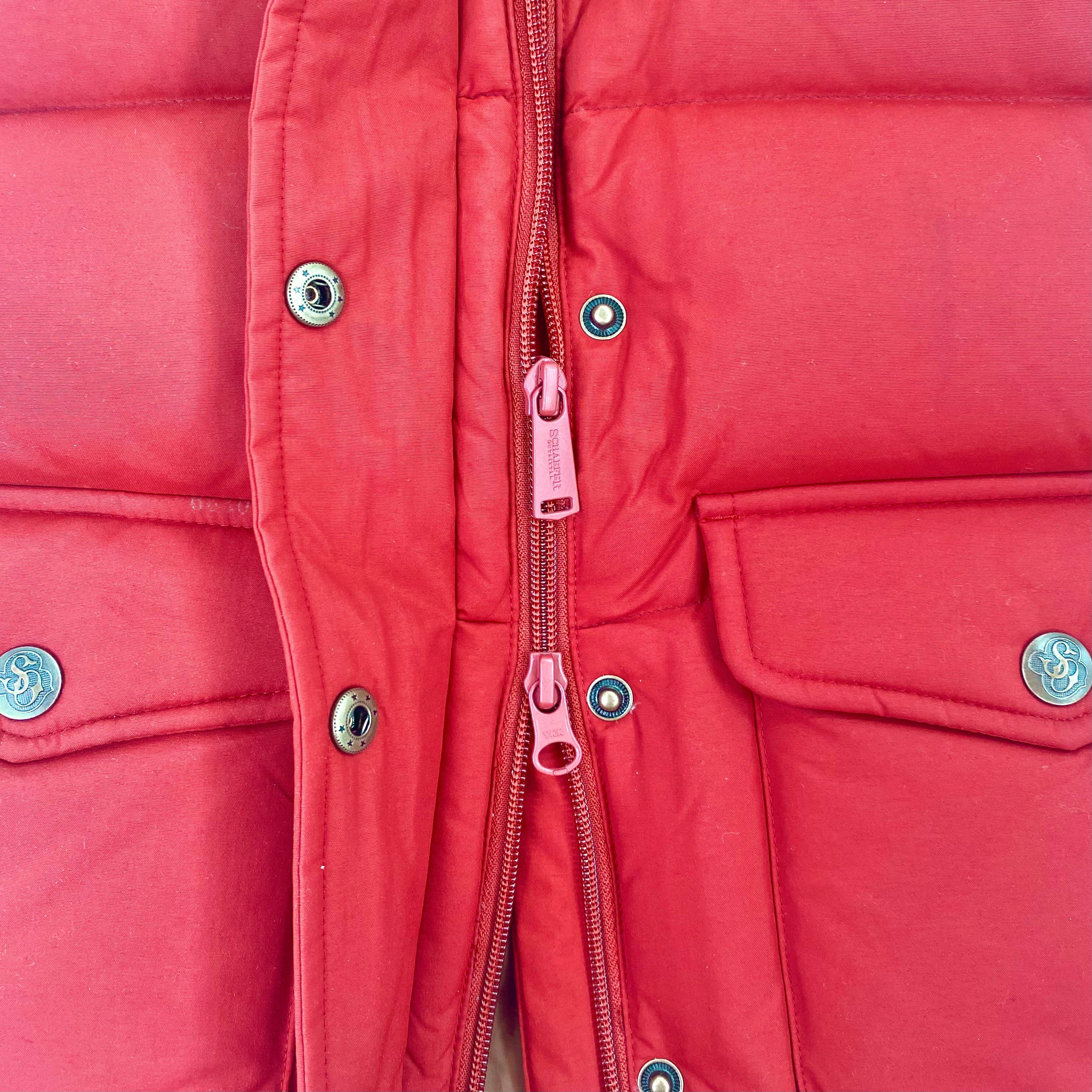 Schaefer Women's Helena Down Vest-Maroon