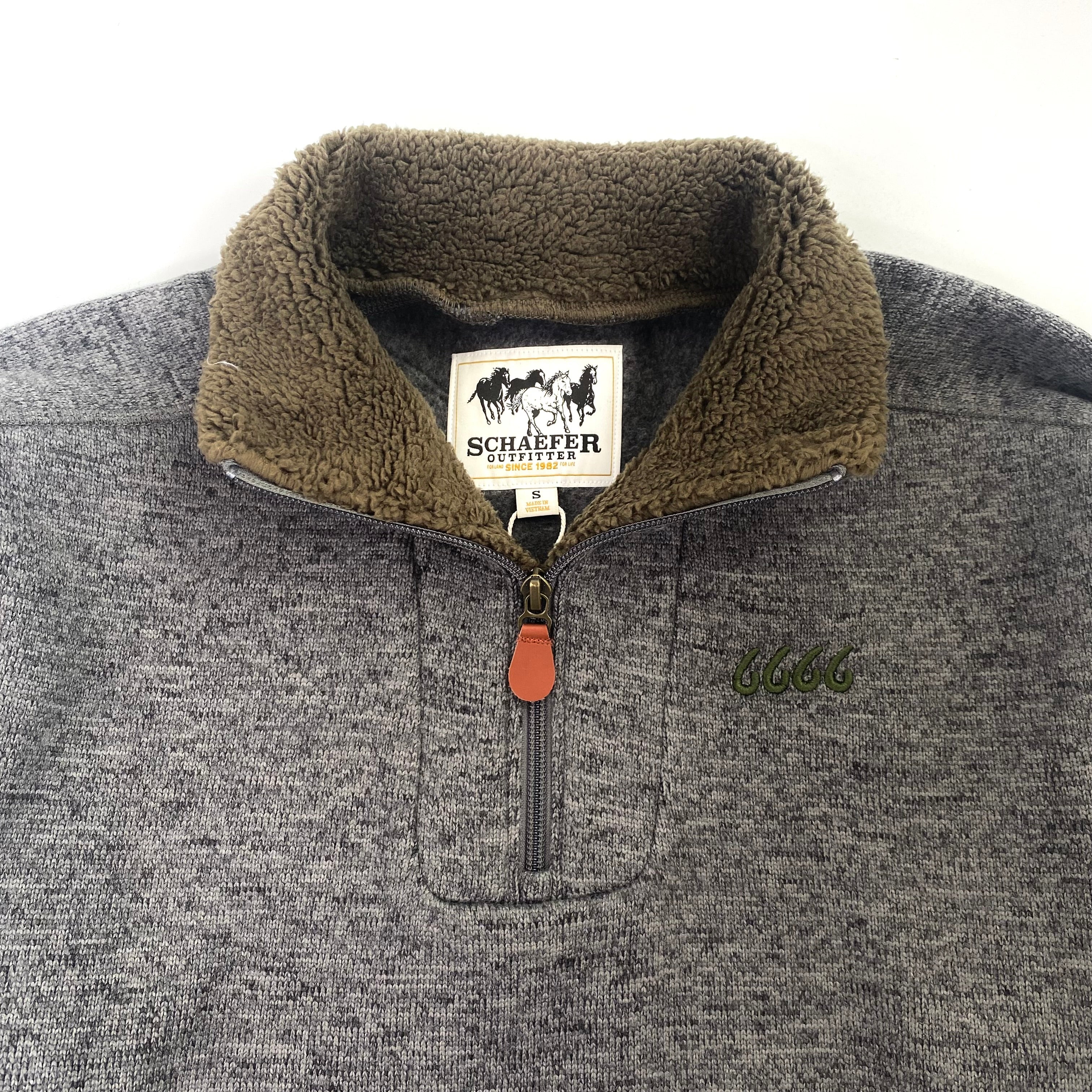 Schaefer Elkhorn Pullover-Heather Gray