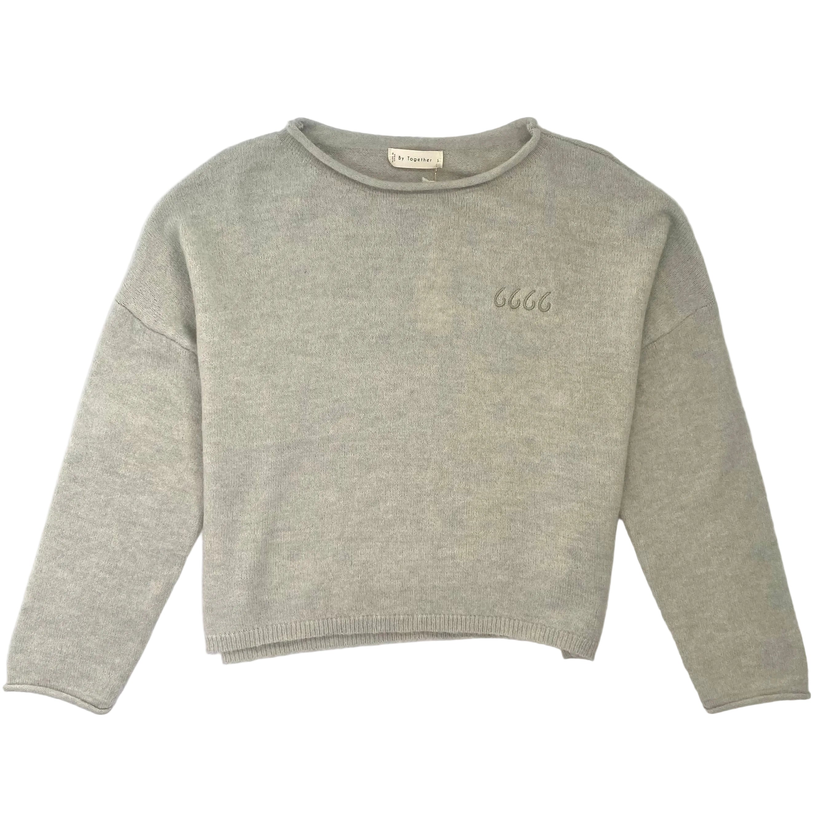 Knit Rolled Neck Sweater