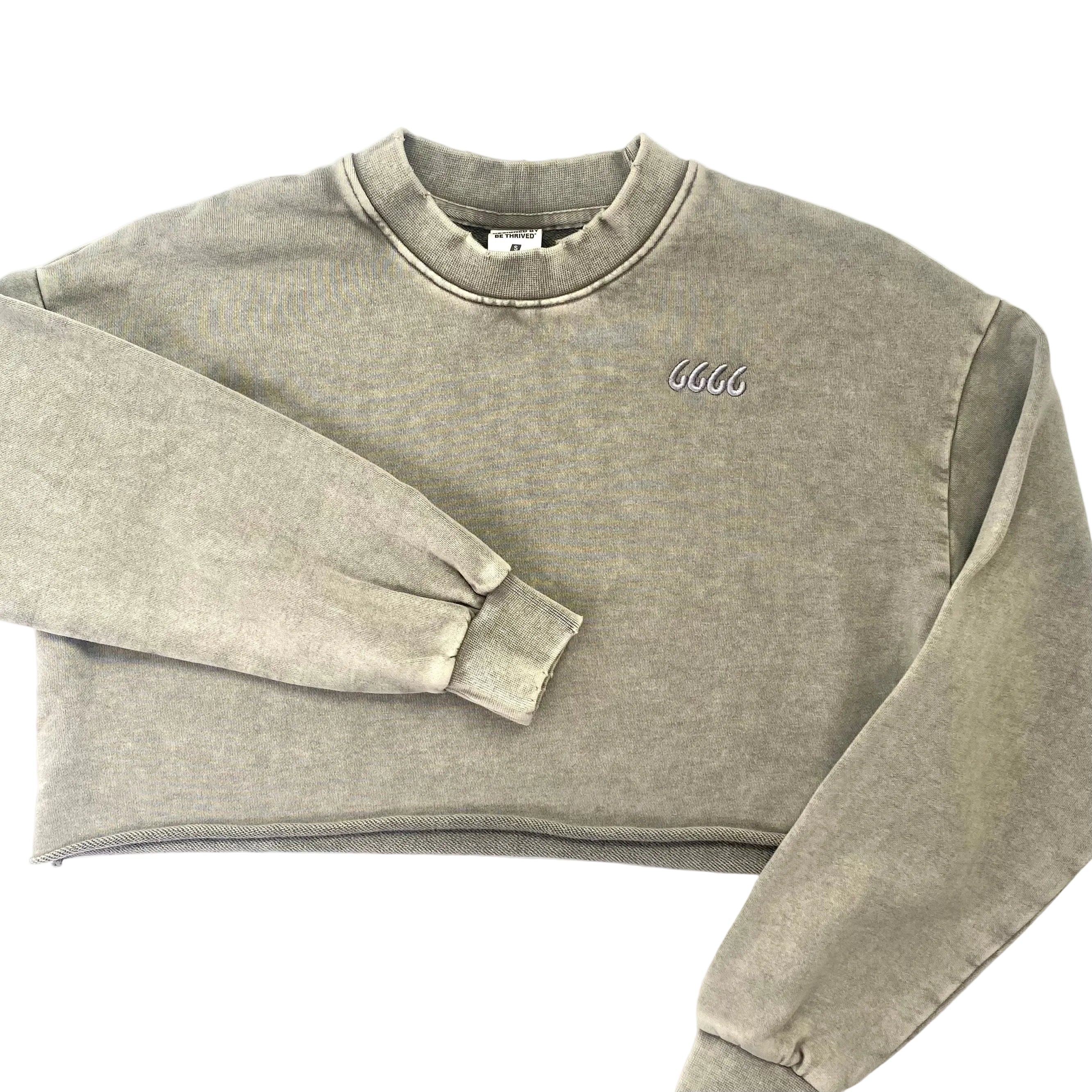 Ladies Cropped Sweatshirt