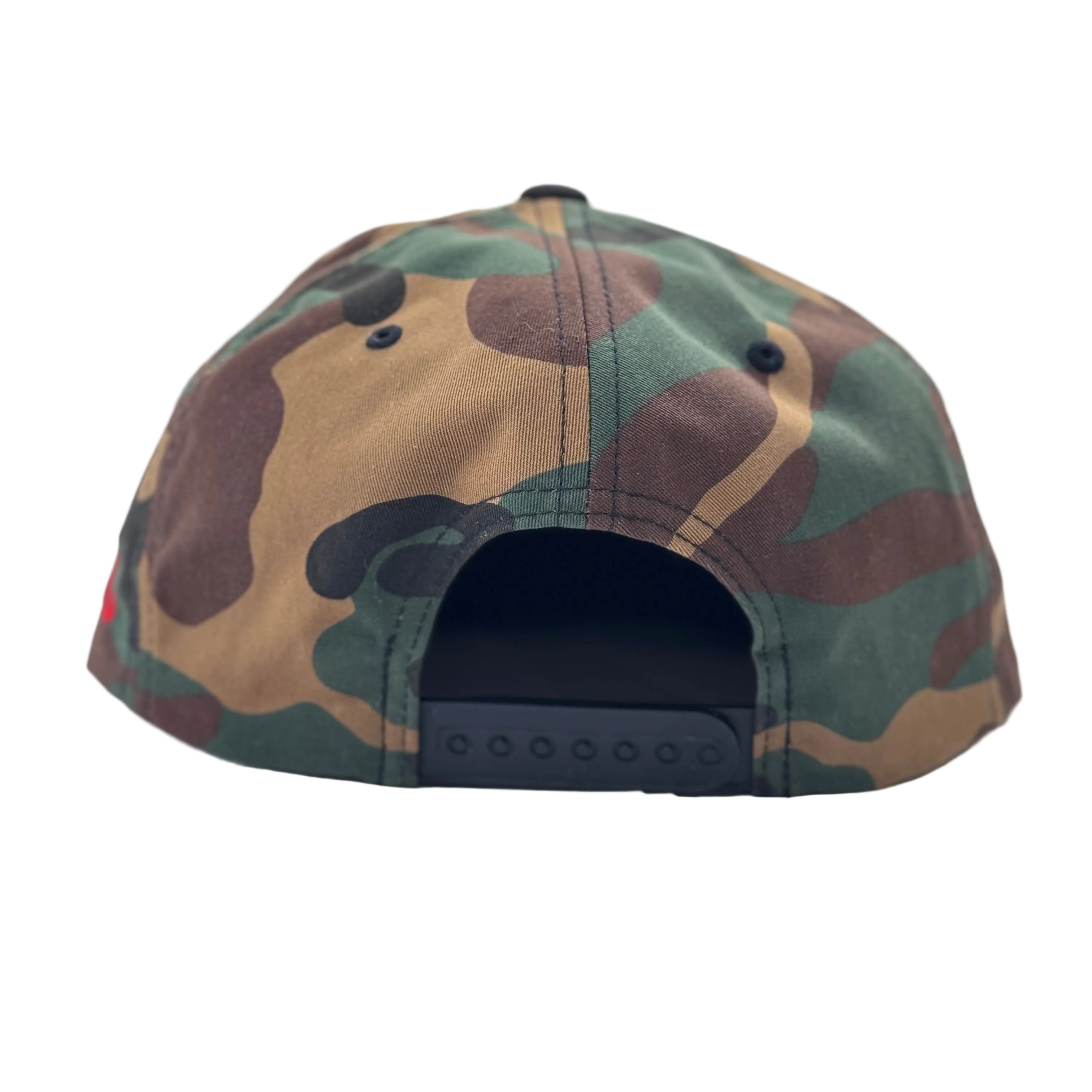 Camo/Black Flat Bill