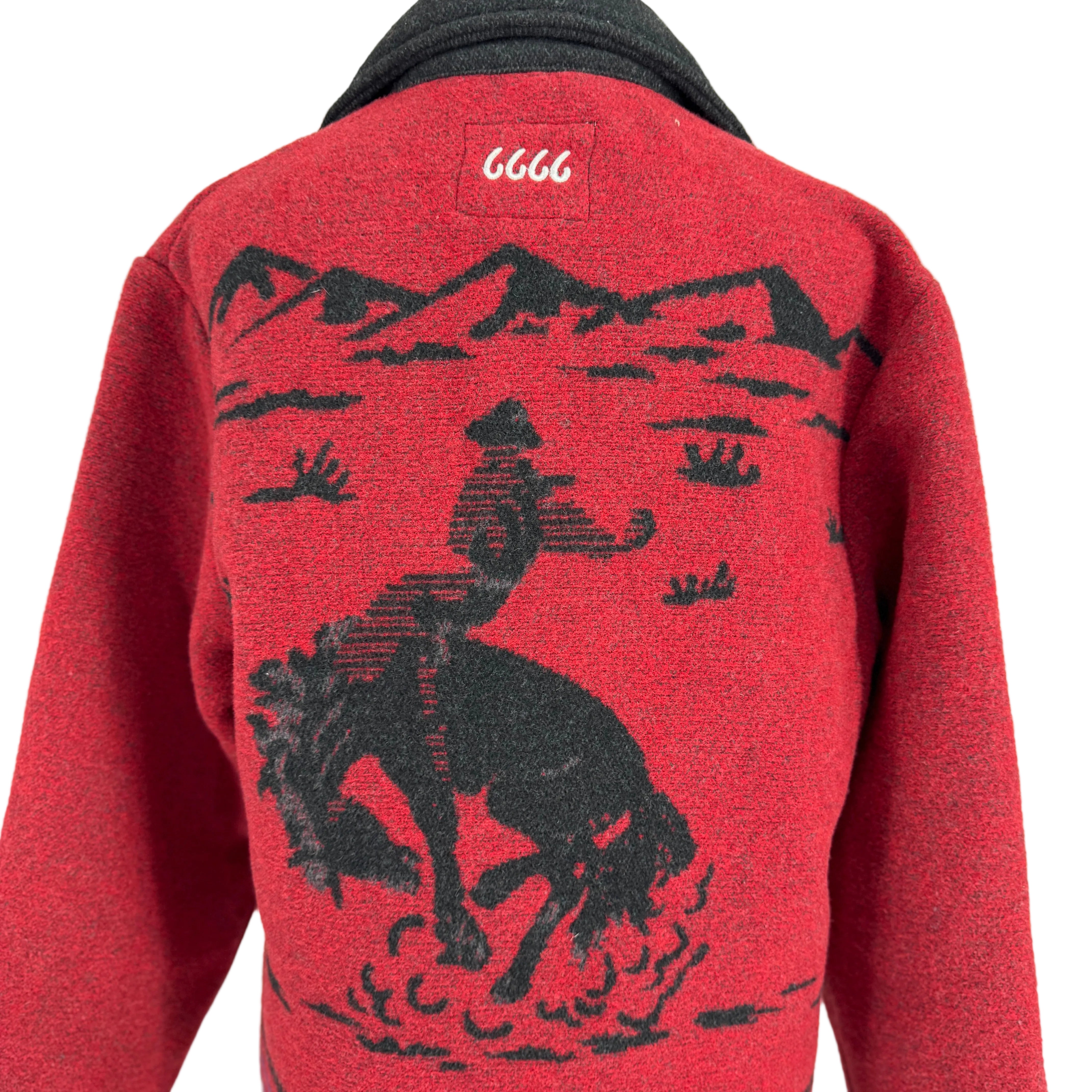 Schaefer Women's Blanket Coat-Crimson