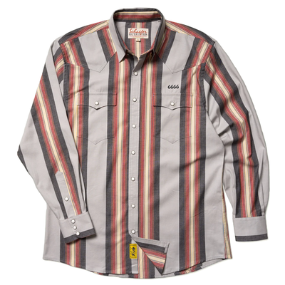 Schaefer Western Stretch Snap Shirt-Laredo Stripe