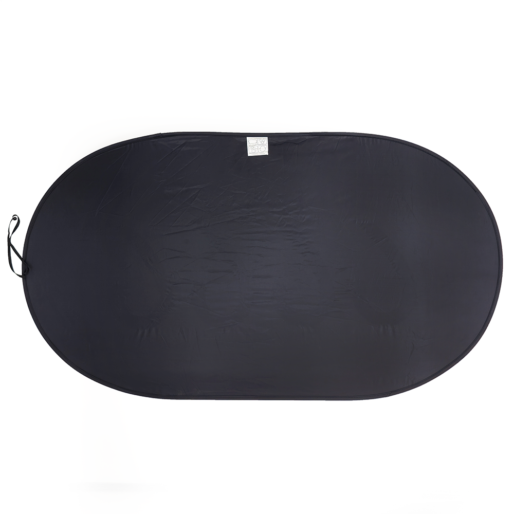 6666 Oval Windshield Visor Back