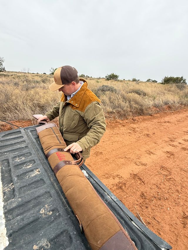 Canvas/Leather Gun Case