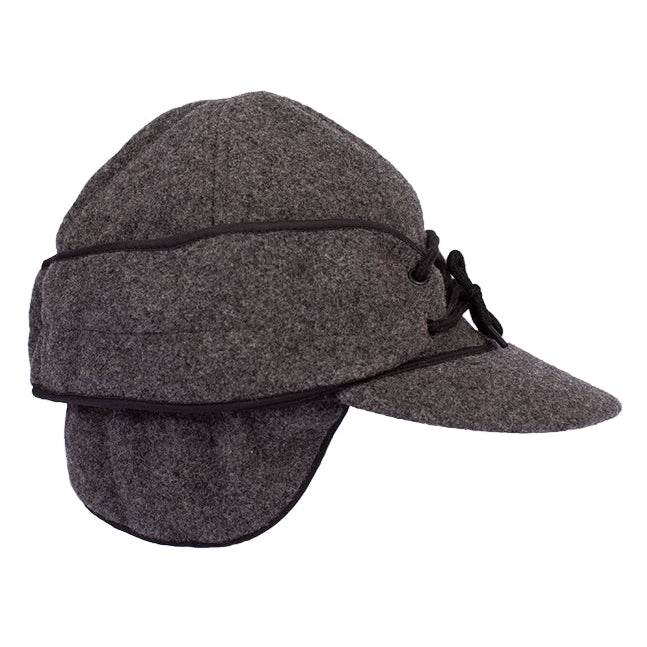 Charcoal Wool Cap