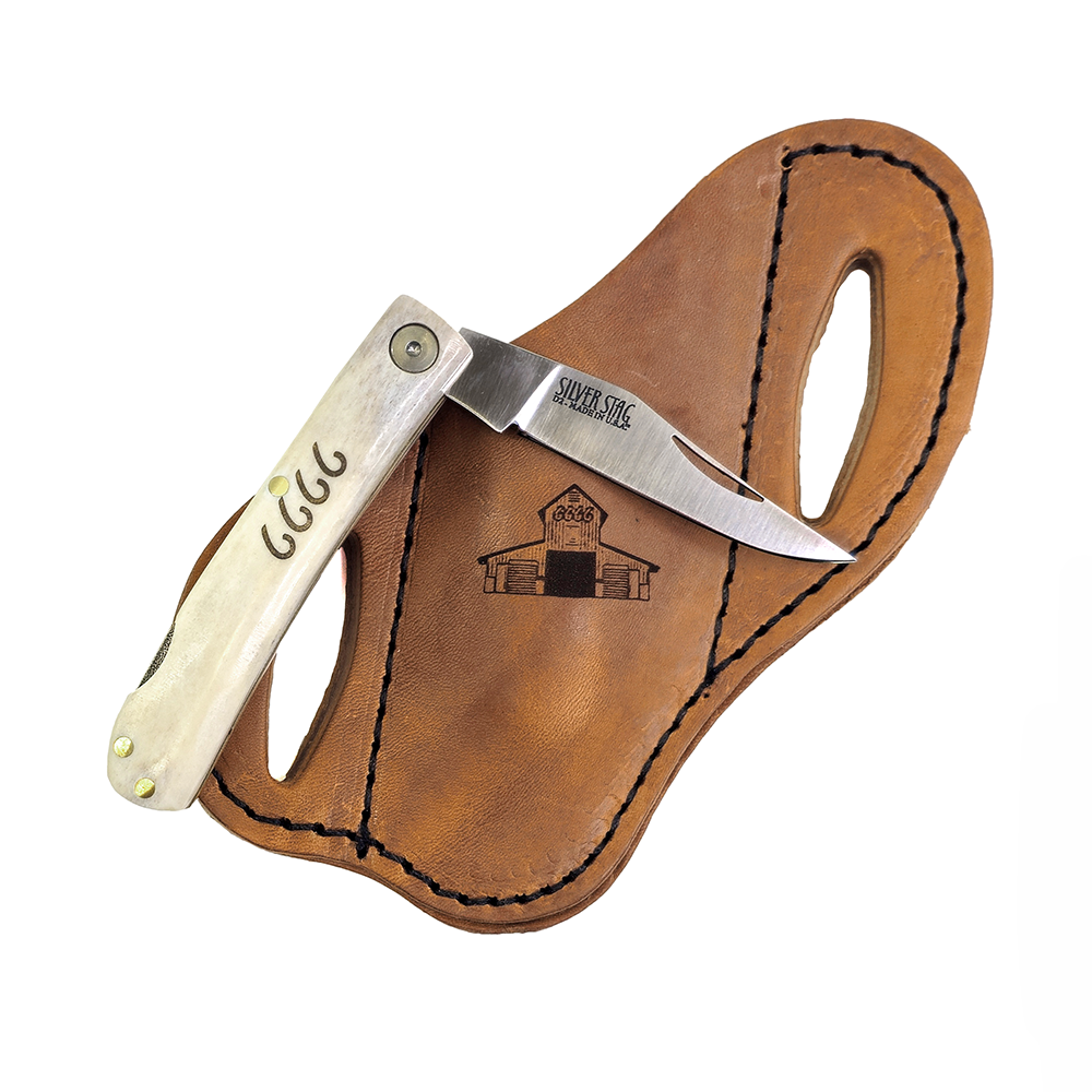 Silver Stag Small Backlock Folder with Sheath-FSBL2.5