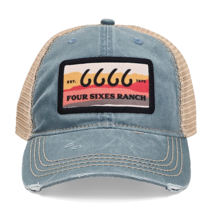 Sunset Patch Unstructured Trucker