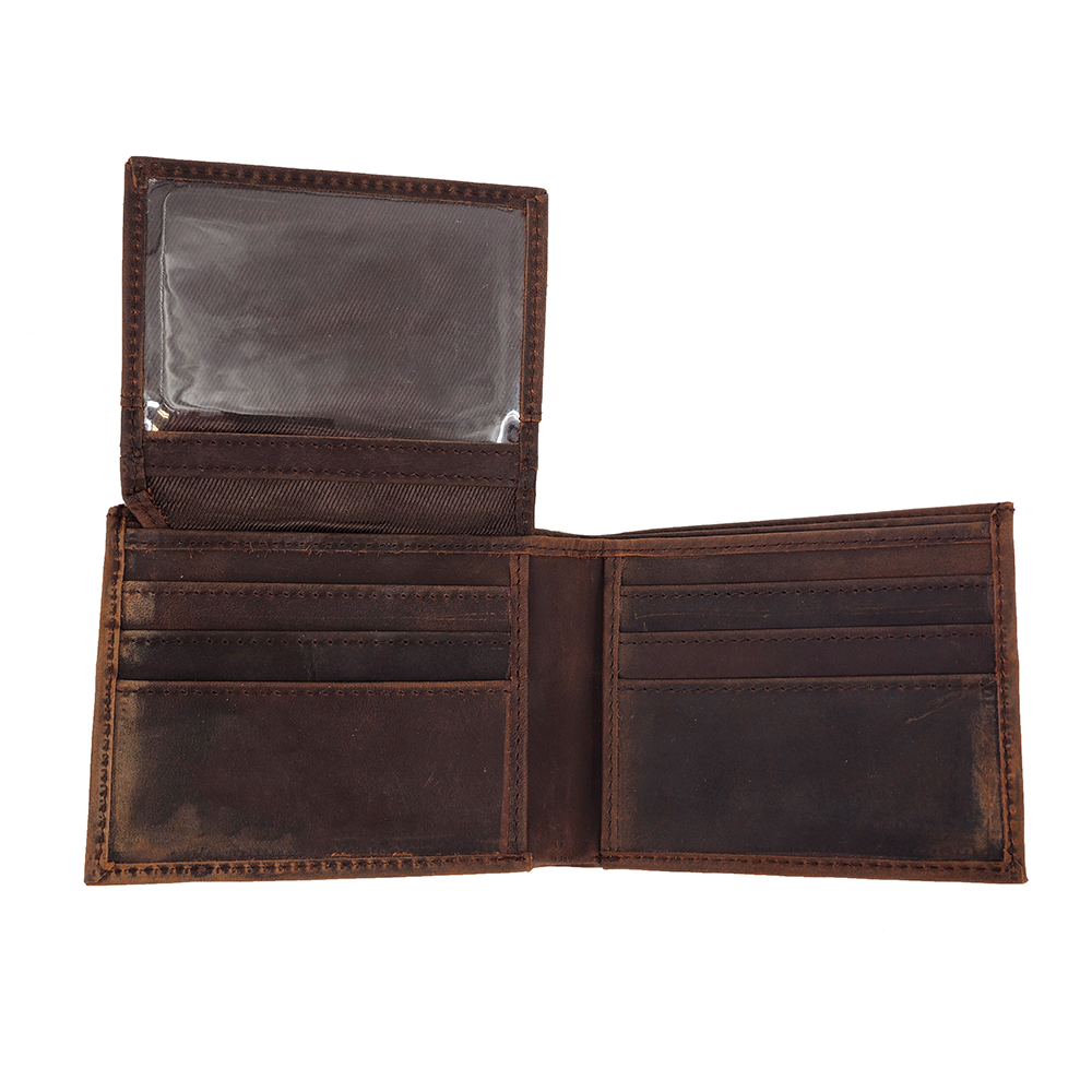 Leather Tri-fold Wallet