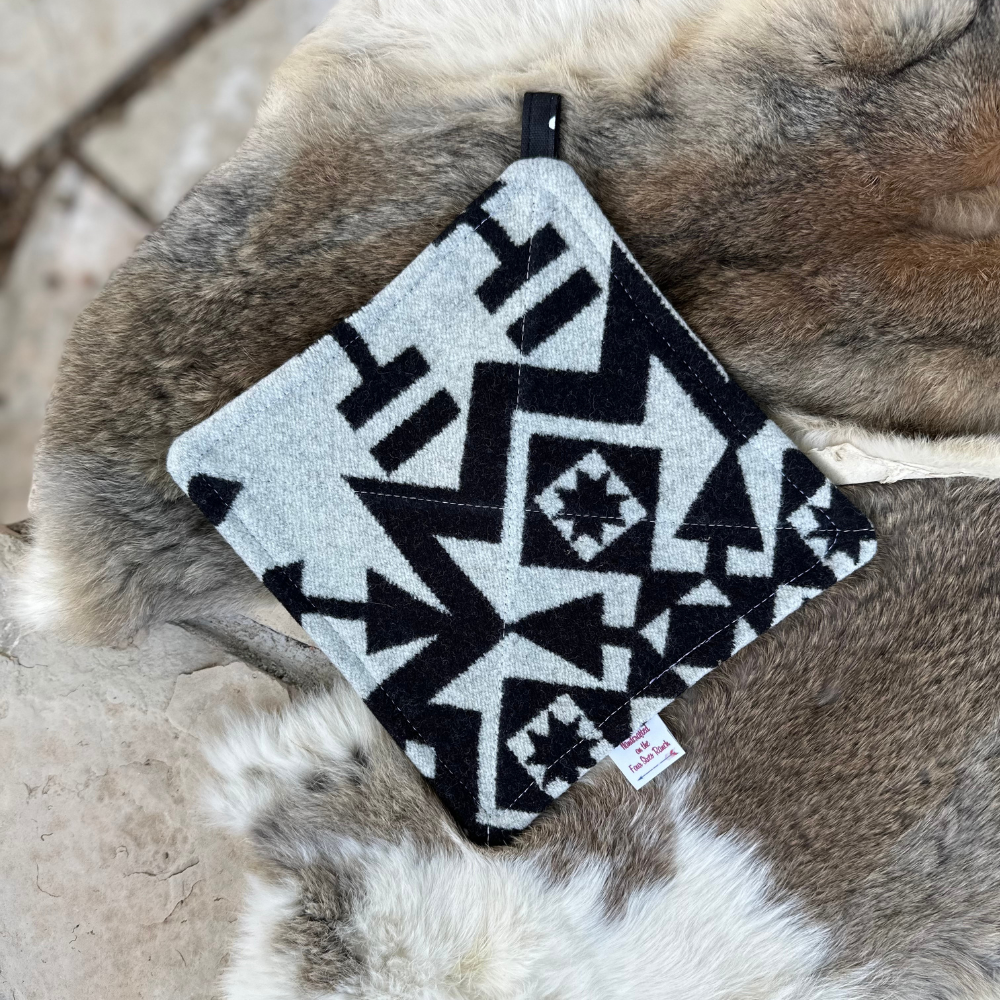 Black & White #3 Hot Pad