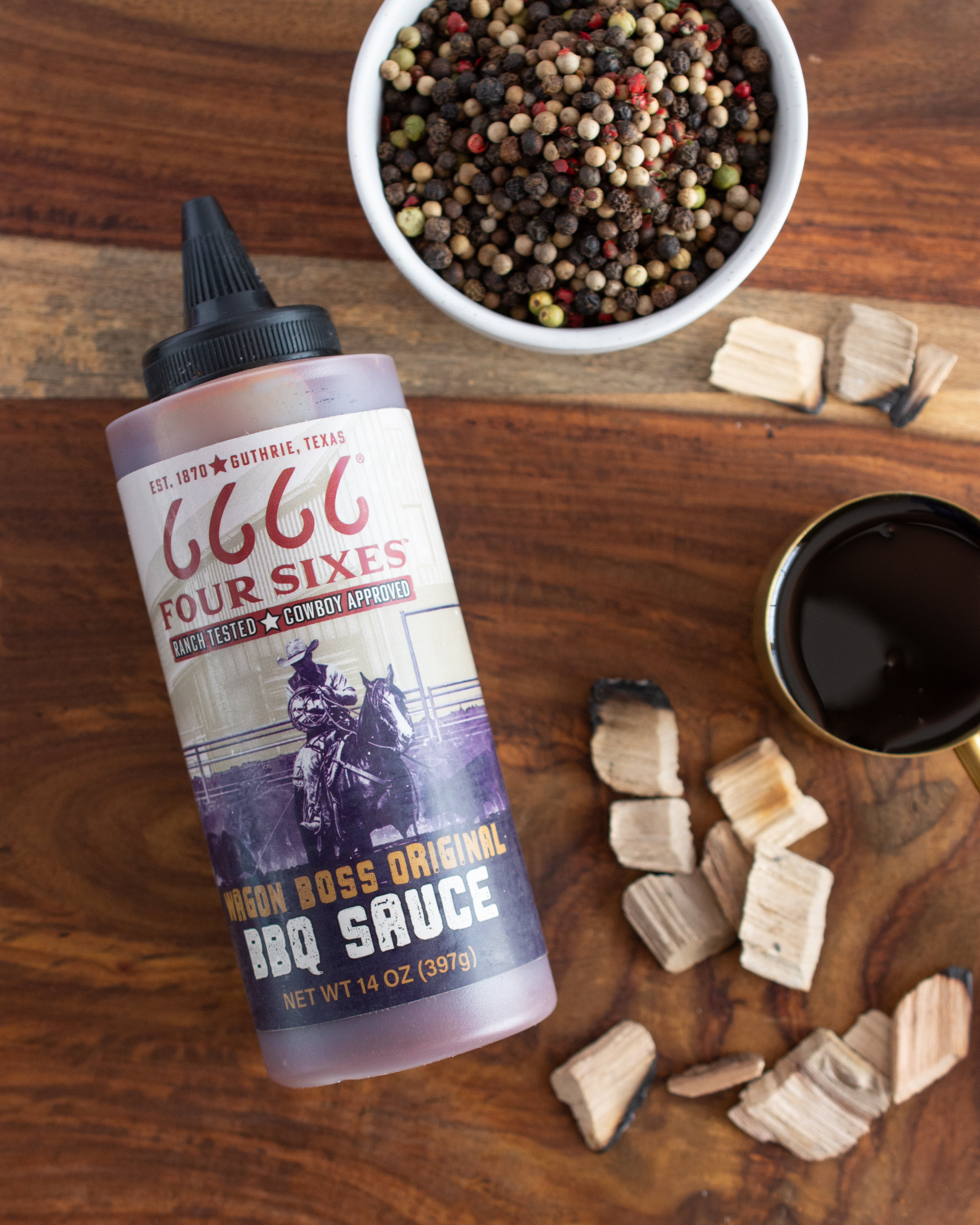 Four Sixes Wagon Boss Original BBQ Sauce