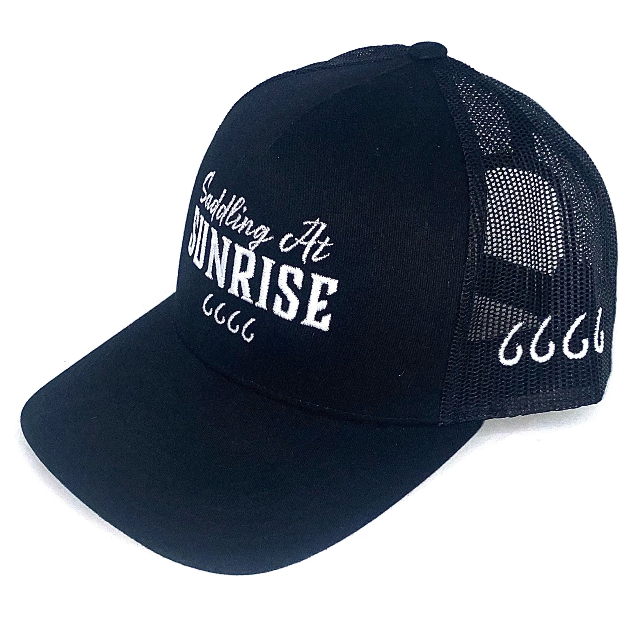 Saddling at Sunrise Stallion Cap - Black/Black