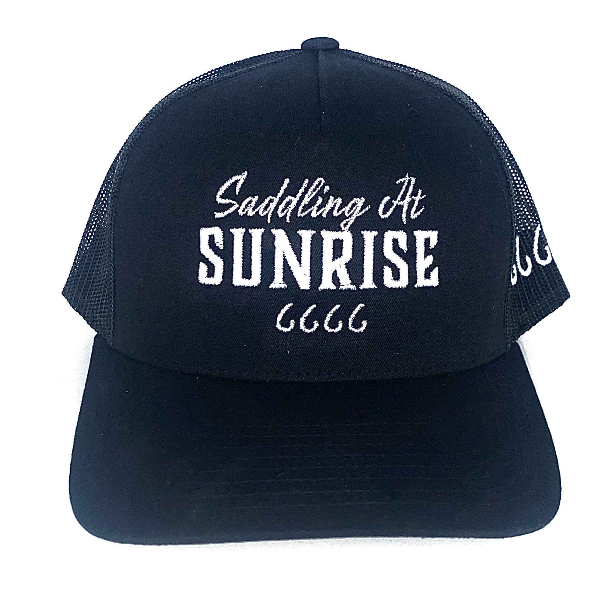 Saddling at Sunrise Stallion Cap - Black/Black