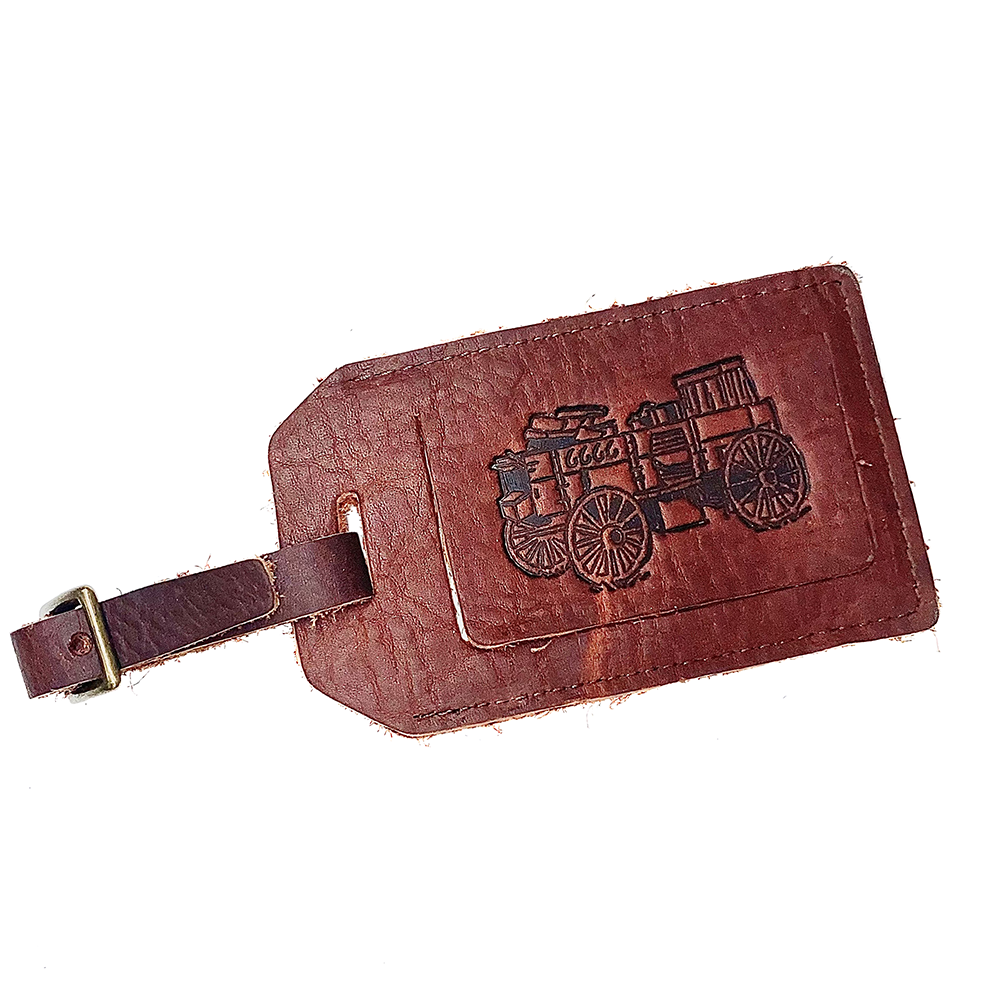 Leather Wagon Luggage Tag – Shop 6666 Ranch