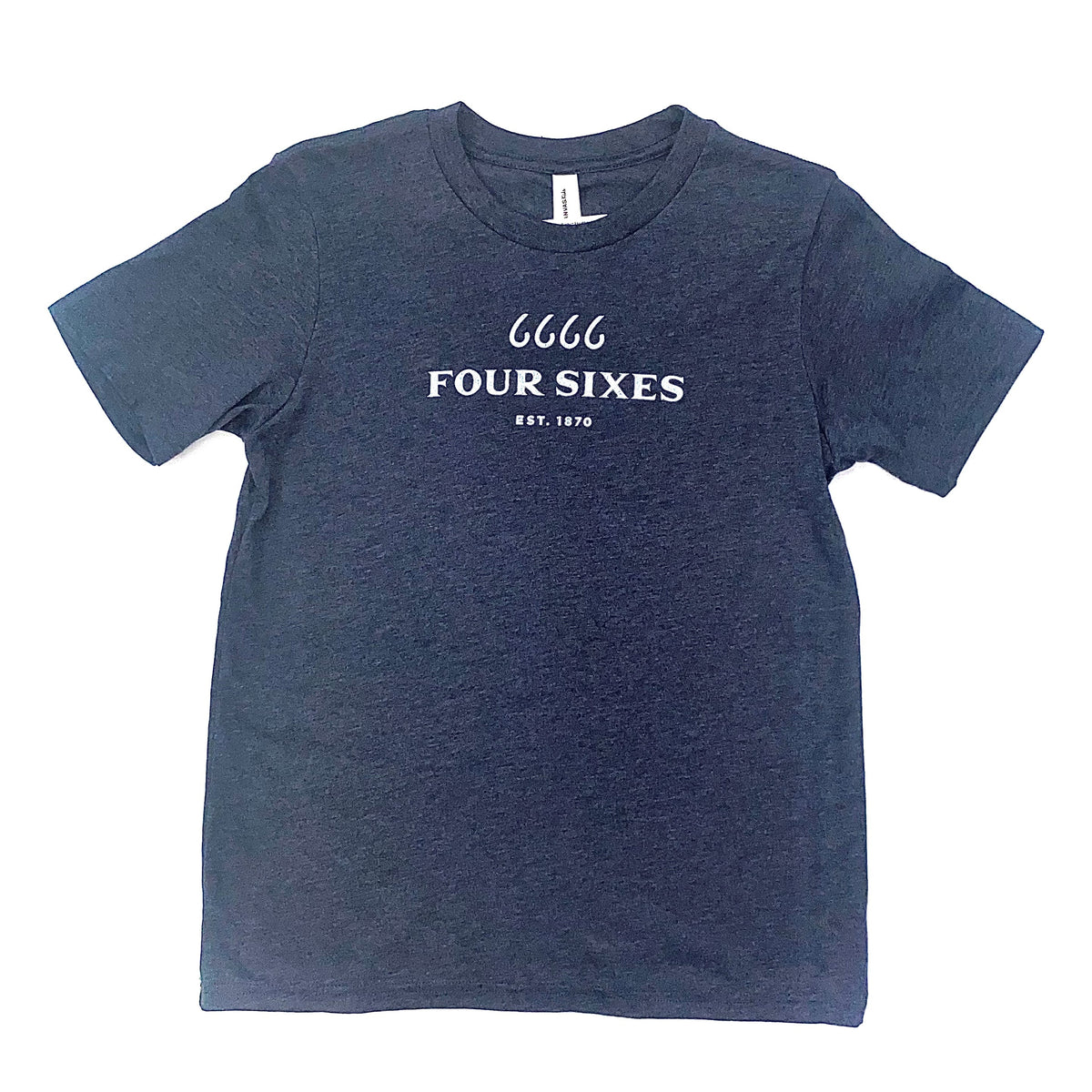 Youth Logo T-shirt Heather Navy