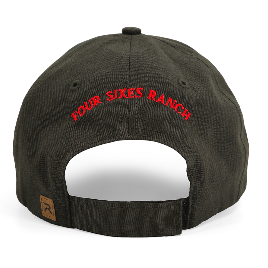 Canvas Duck Cloth Cap Dark Olive