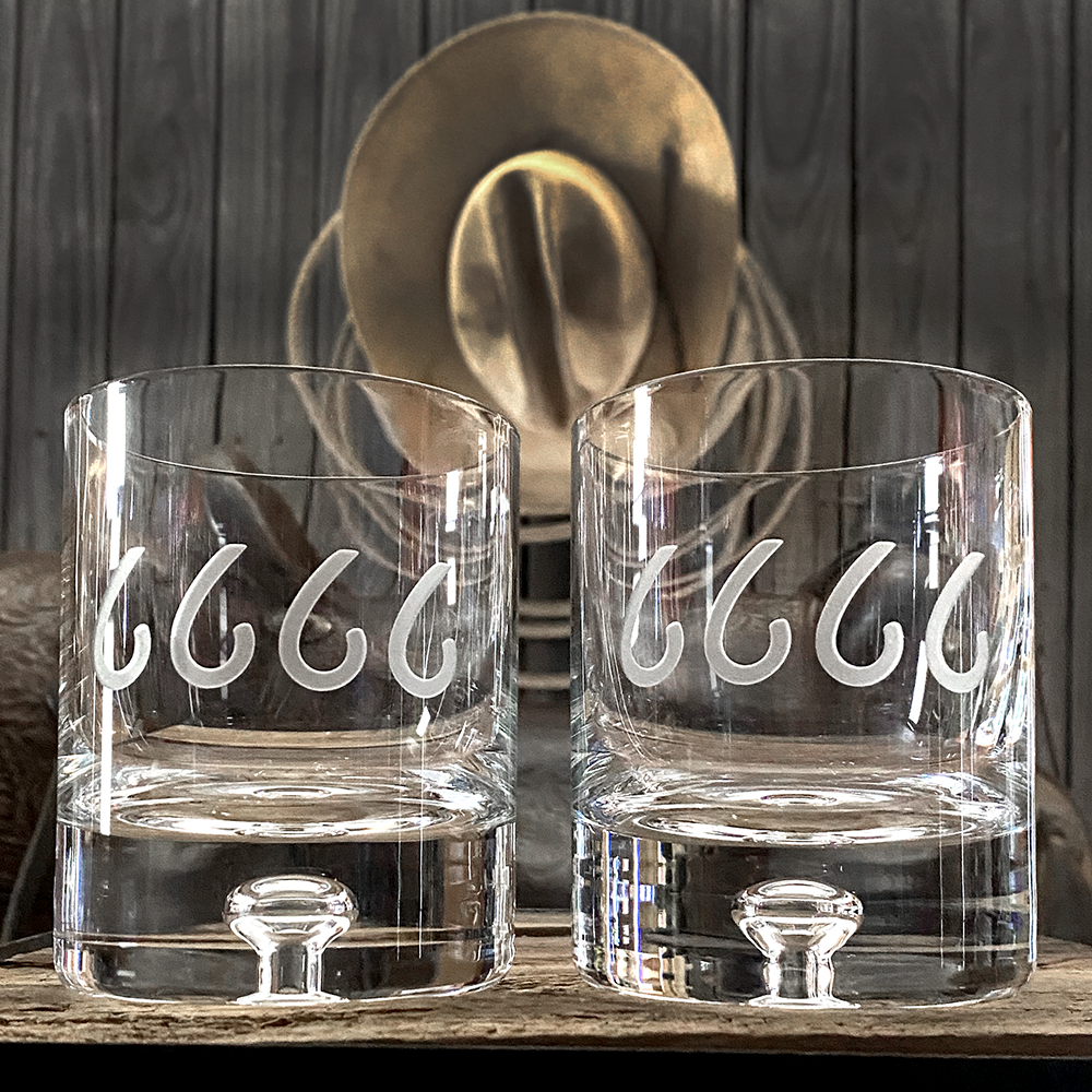 Four Sixes Old Fashioned Glass (Set of 2)