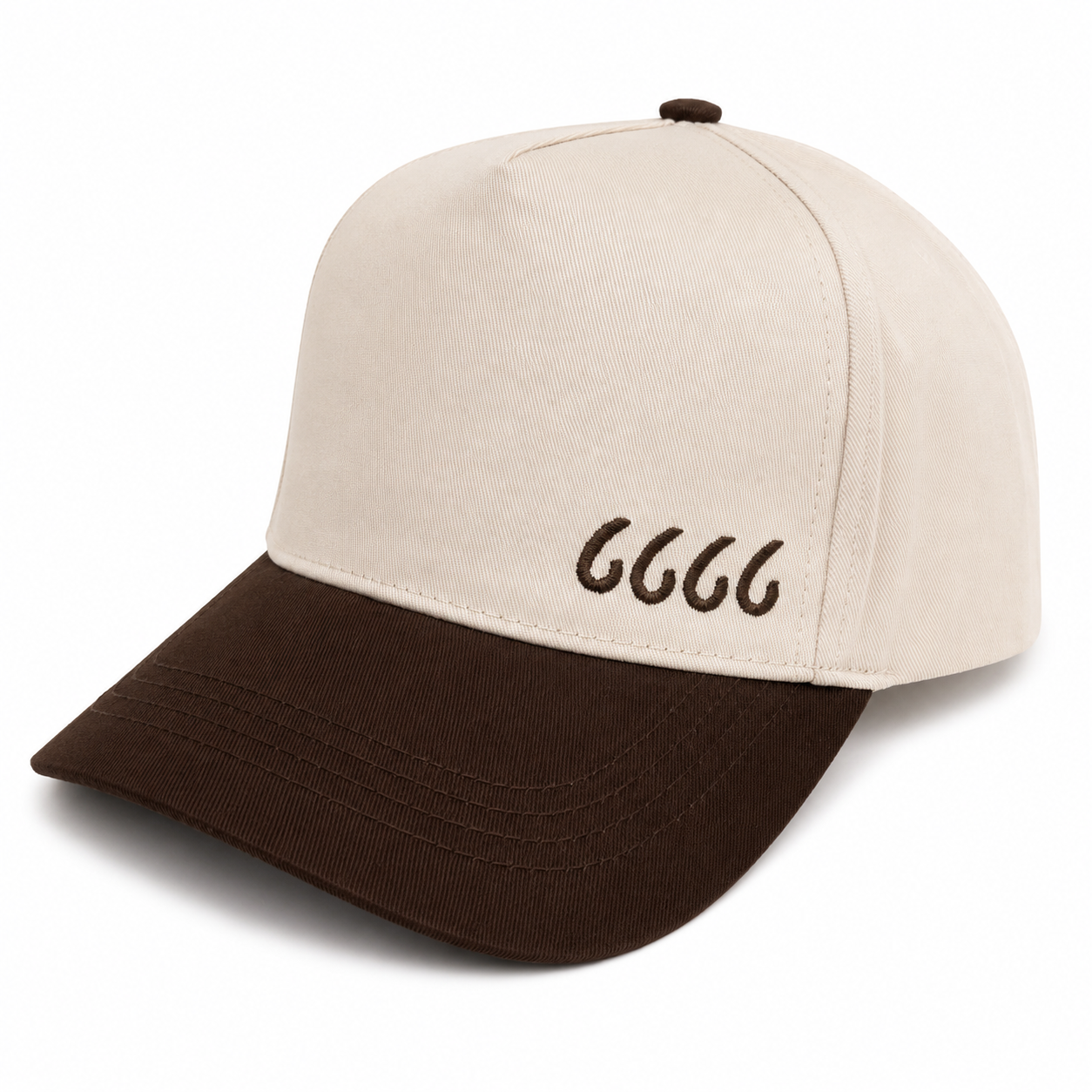 5 Panel Cotton Two-Tone Cap