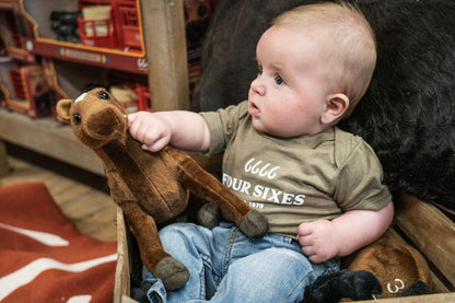 6666 Branded Quarter Horse Stuffed Animal