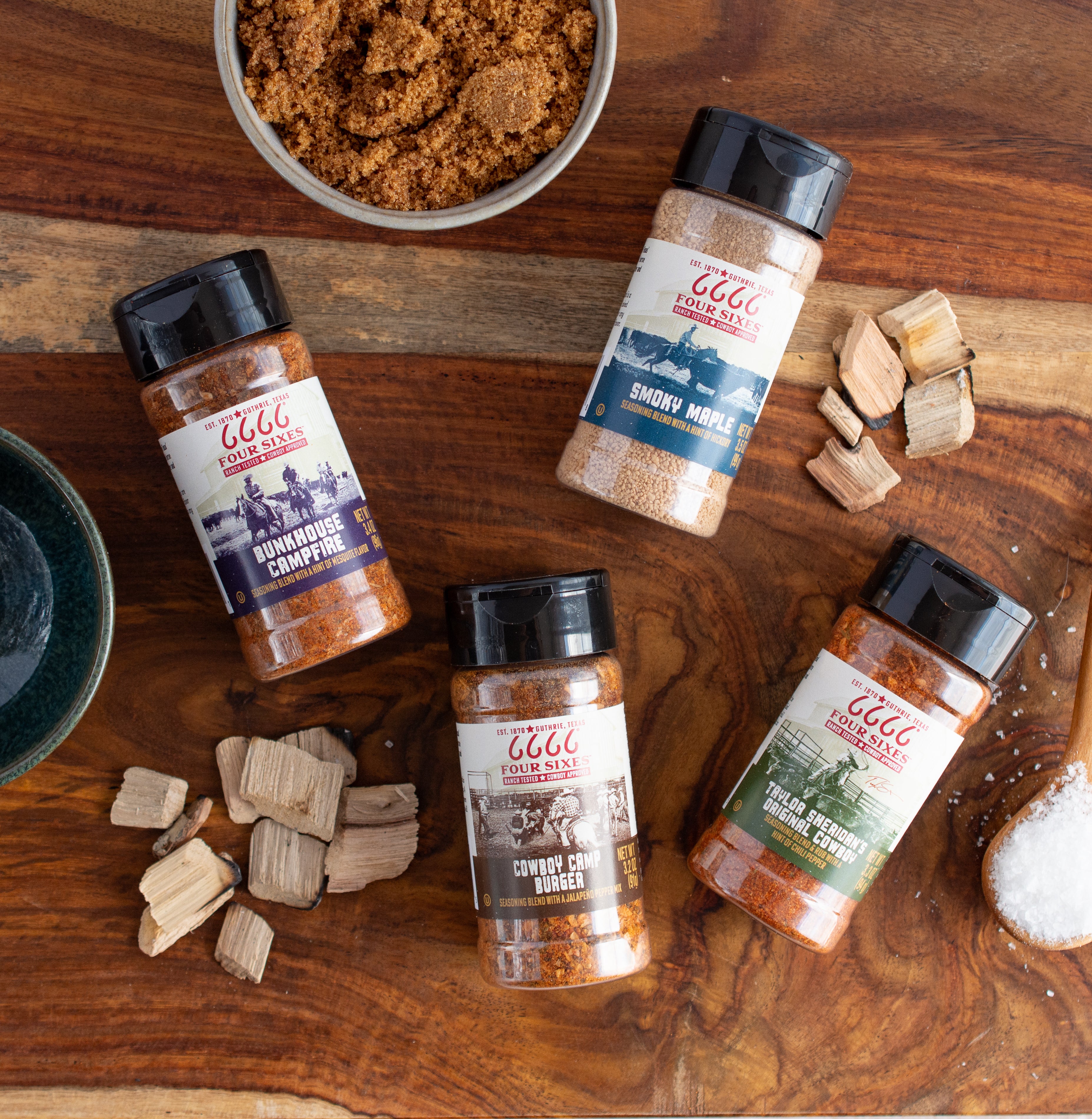 Four Sixes Smoky Maple Seasoning – Shop 6666 Ranch